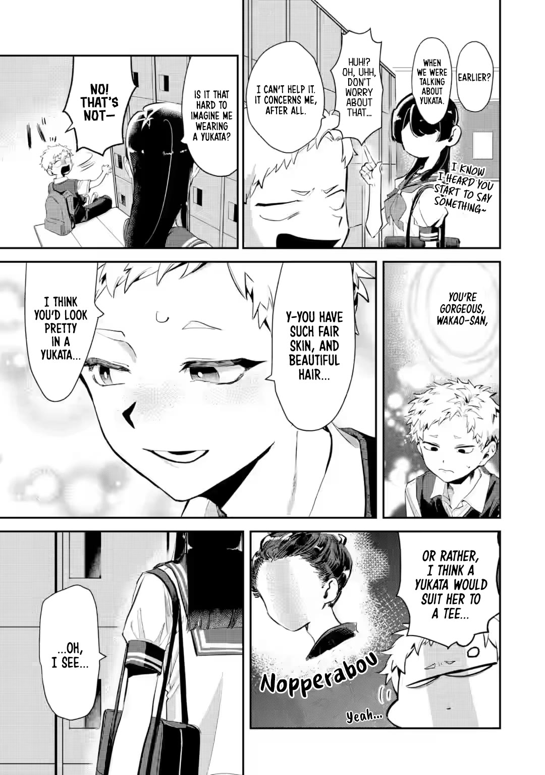 My Seatmate Wakao-san’s Face Is Almost Visible but It’s Not Chapter 18 - Page 11