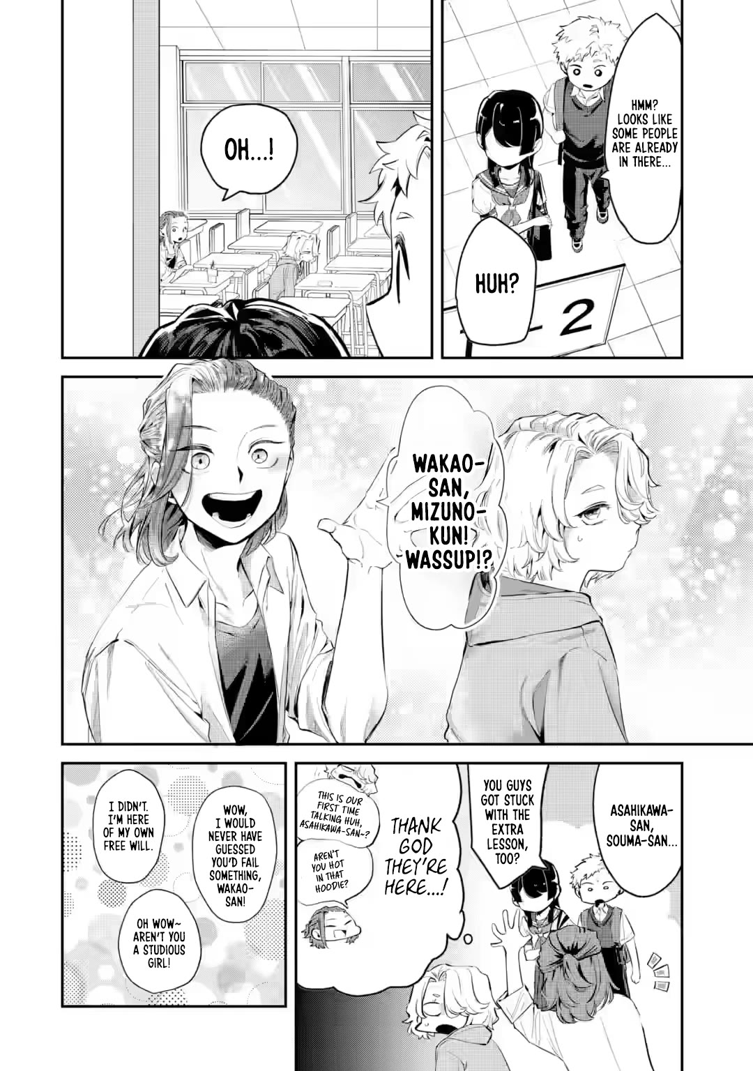 My Seatmate Wakao-san’s Face Is Almost Visible but It’s Not Chapter 18 - Page 4