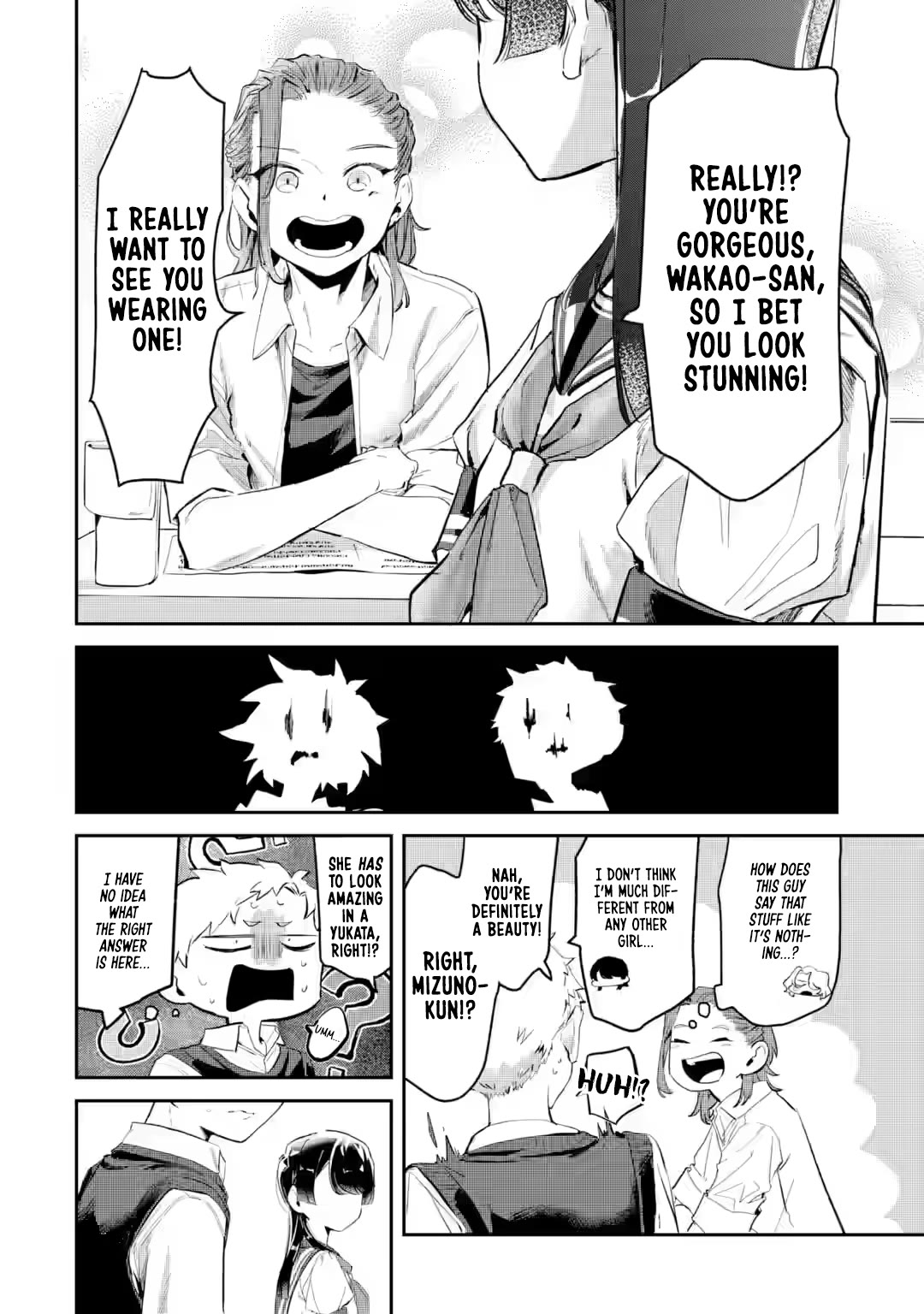 My Seatmate Wakao-san’s Face Is Almost Visible but It’s Not Chapter 18 - Page 8