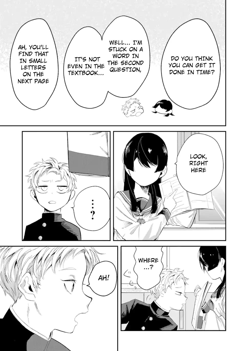 My Seatmate Wakao-san’s Face Is Almost Visible but It’s Not Chapter 2 - Page 10