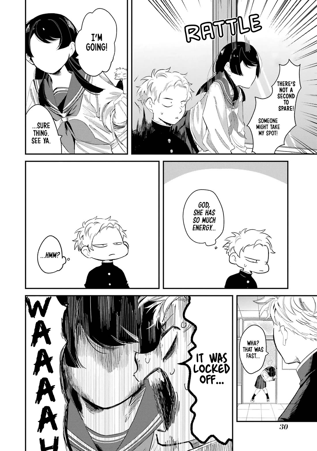 My Seatmate Wakao-san’s Face Is Almost Visible but It’s Not Chapter 3 - Page 4