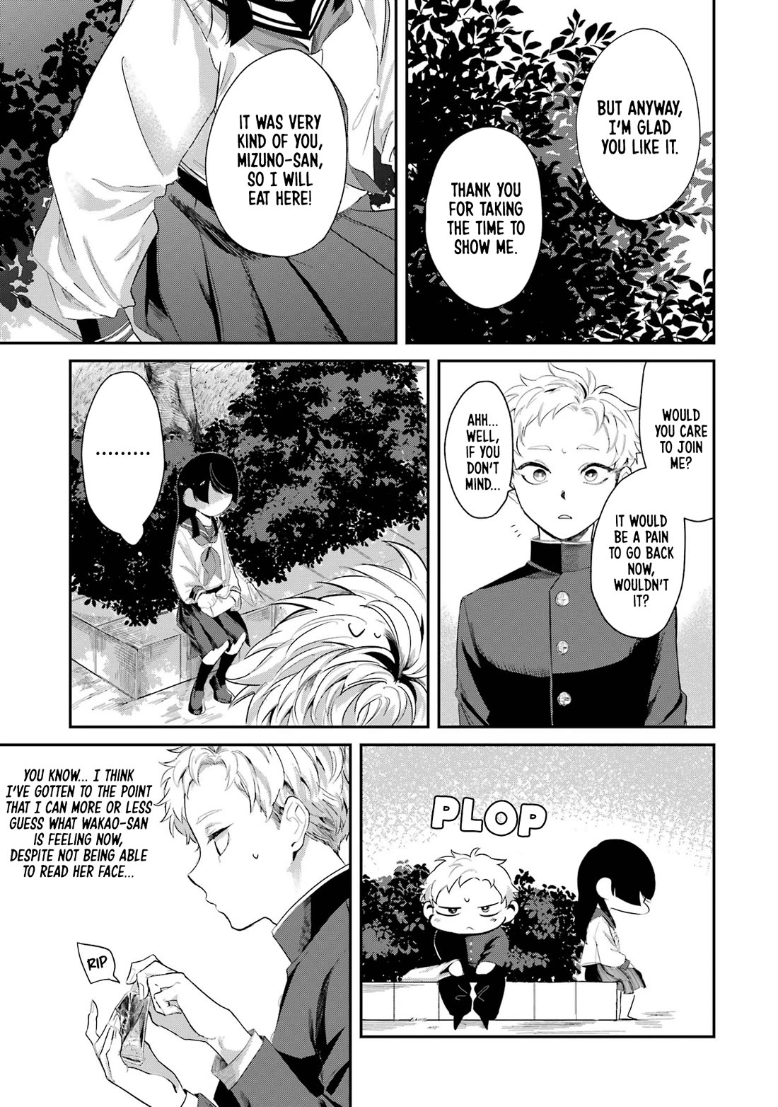 My Seatmate Wakao-san’s Face Is Almost Visible but It’s Not Chapter 3 - Page 7