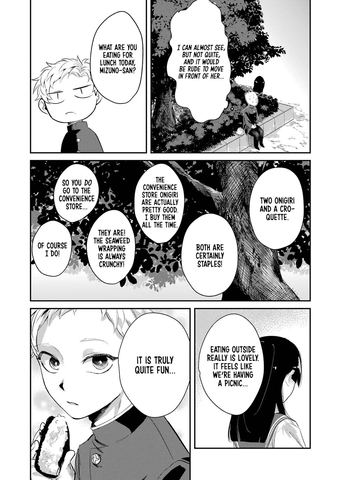 My Seatmate Wakao-san’s Face Is Almost Visible but It’s Not Chapter 3 - Page 9