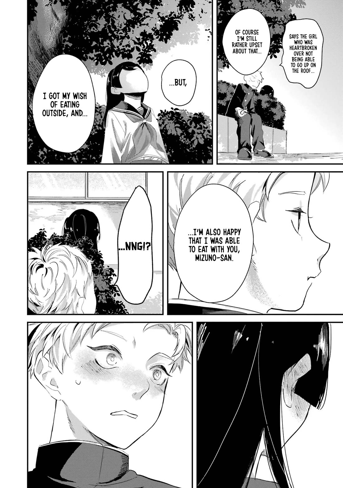 My Seatmate Wakao-san’s Face Is Almost Visible but It’s Not Chapter 3 - Page 10