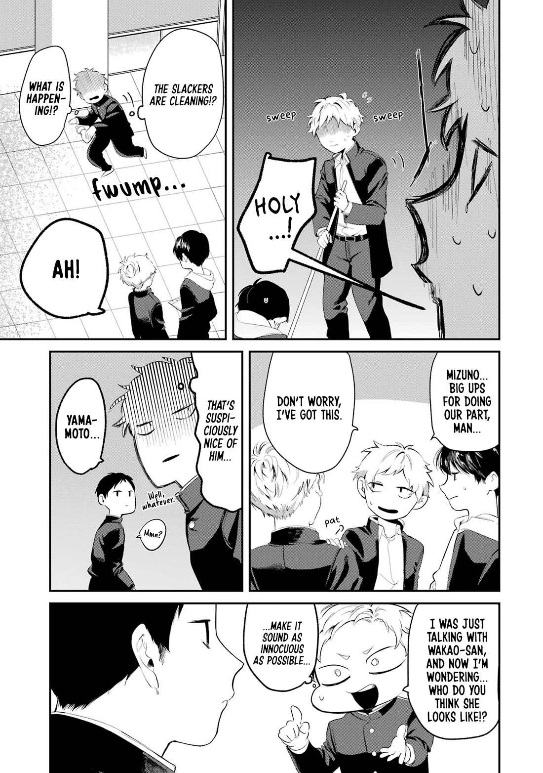 My Seatmate Wakao-san’s Face Is Almost Visible but It’s Not Chapter 4 - Page 15