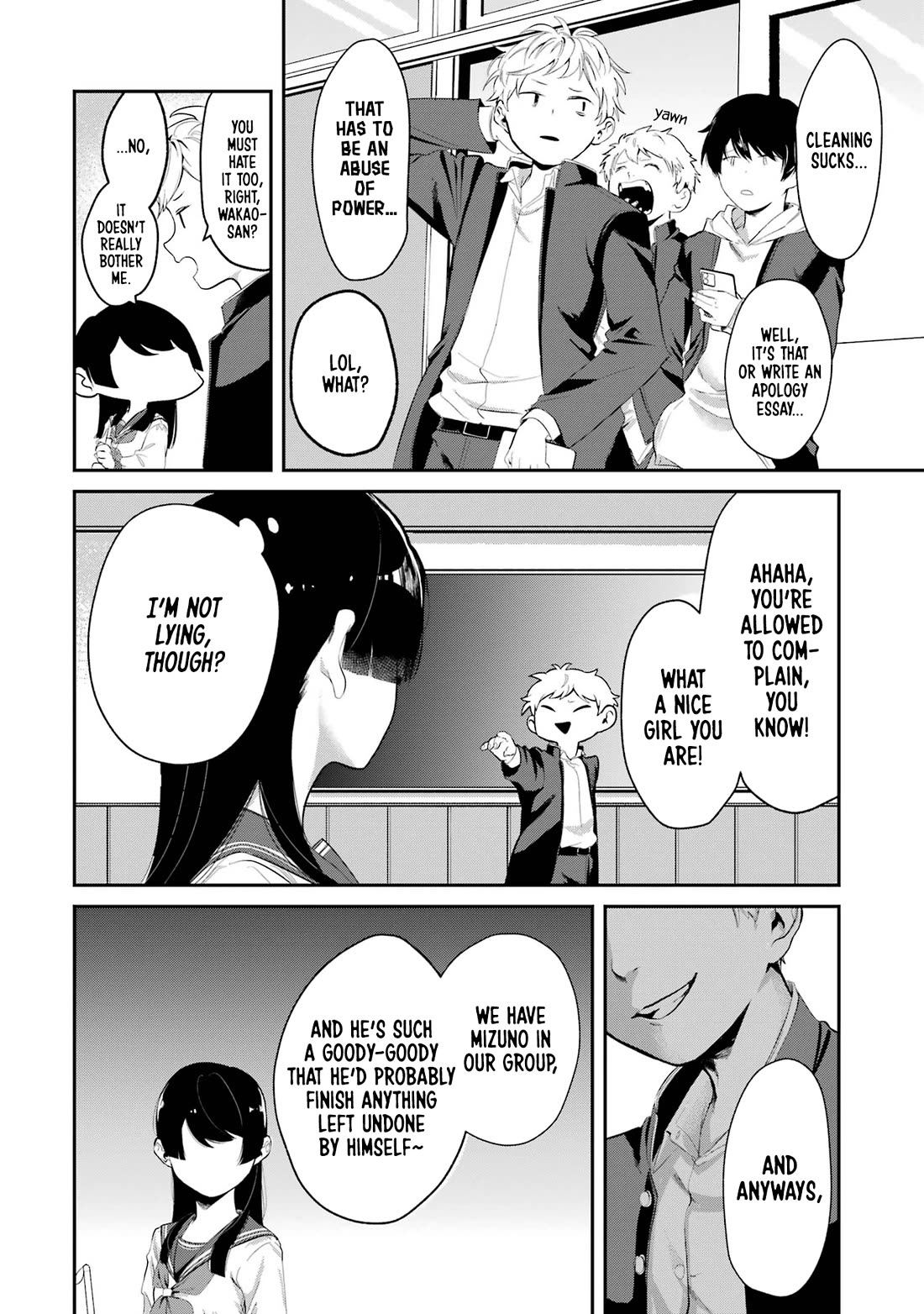 My Seatmate Wakao-san’s Face Is Almost Visible but It’s Not Chapter 4 - Page 10