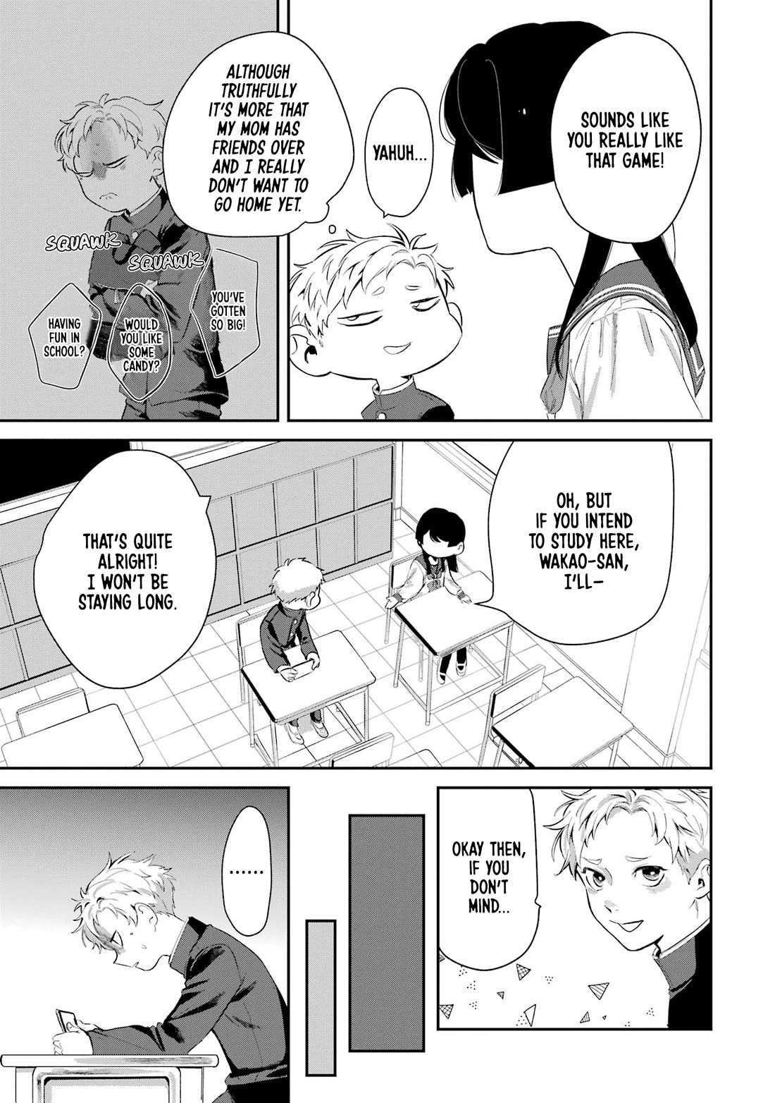 My Seatmate Wakao-san’s Face Is Almost Visible but It’s Not Chapter 5 - Page 3
