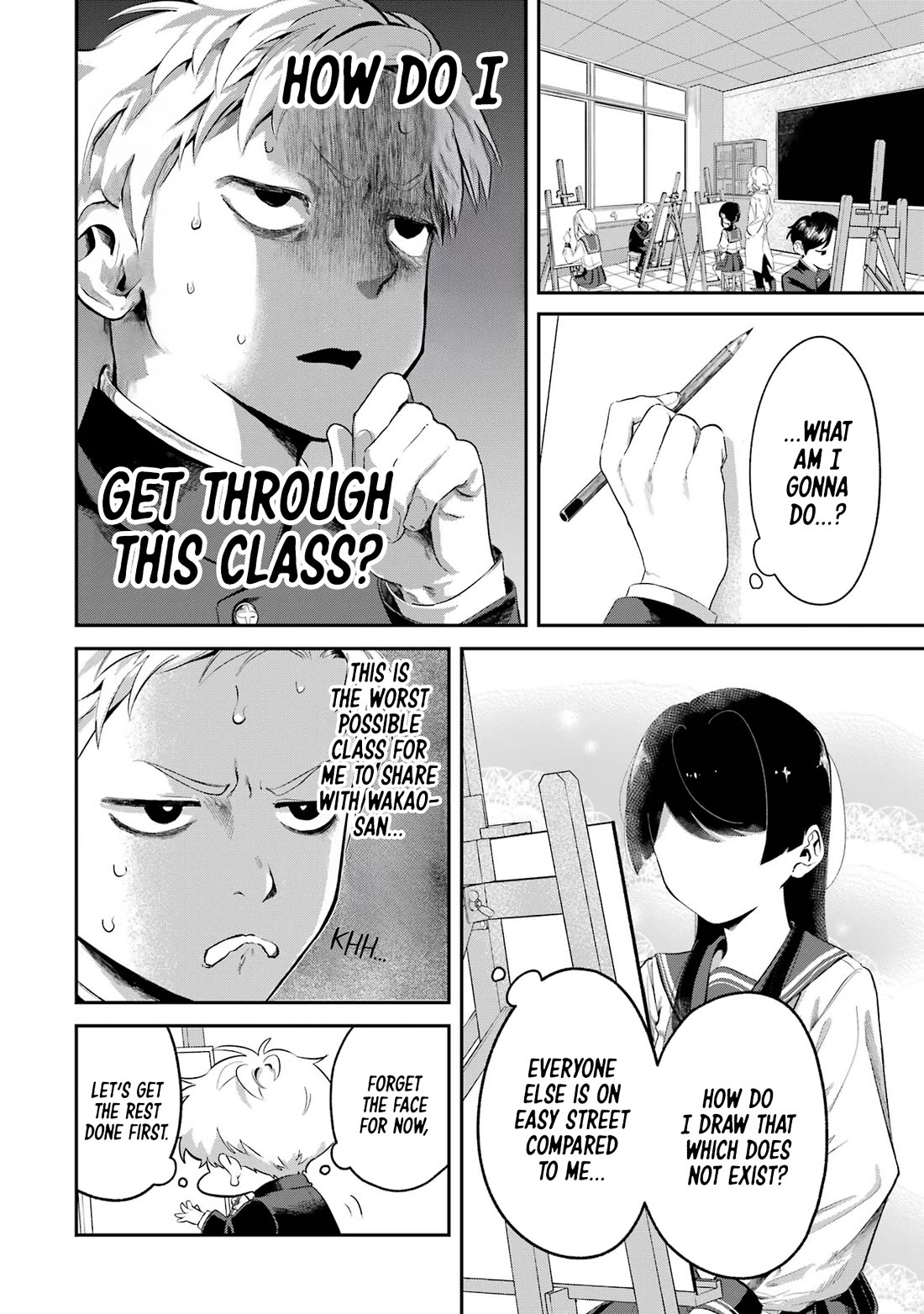 My Seatmate Wakao-san’s Face Is Almost Visible but It’s Not Chapter 6 - Page 2