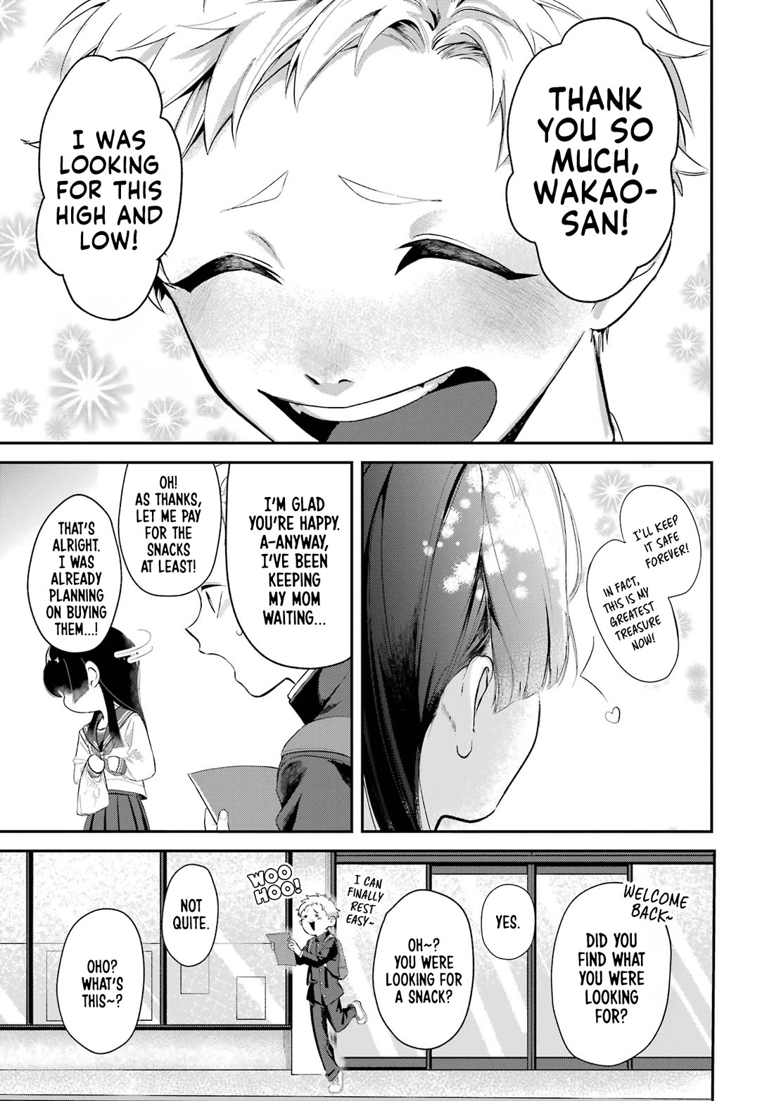 My Seatmate Wakao-san’s Face Is Almost Visible but It’s Not Chapter 7 - Page 11