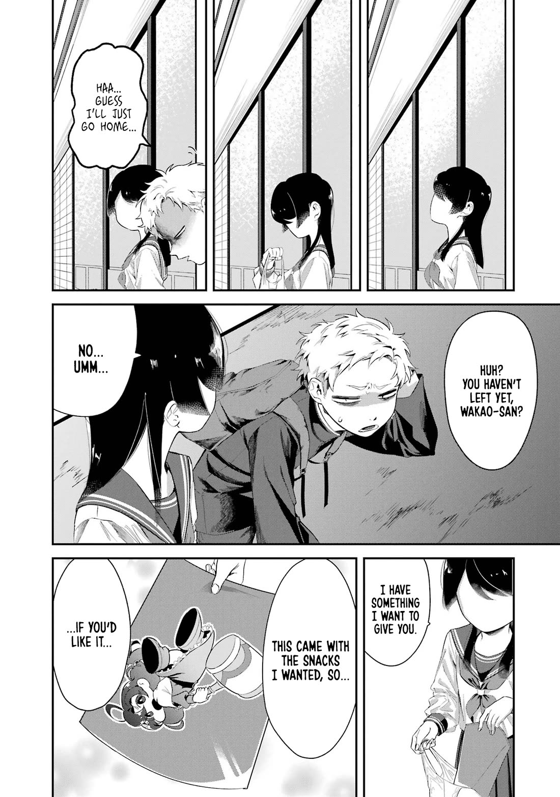 My Seatmate Wakao-san’s Face Is Almost Visible but It’s Not Chapter 7 - Page 9