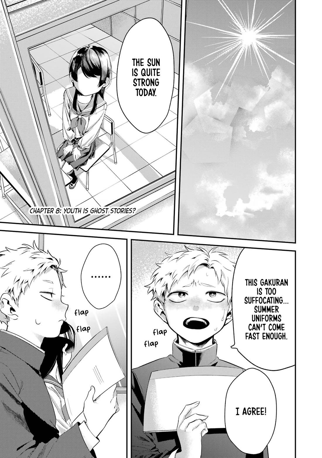 My Seatmate Wakao-san’s Face Is Almost Visible but It’s Not Chapter 8 - Page 1