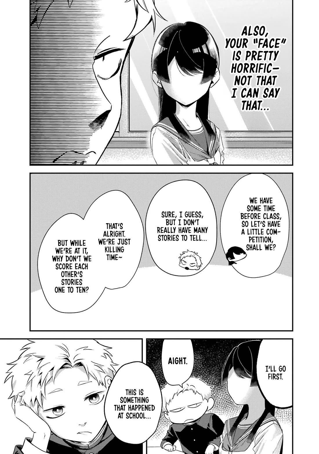 My Seatmate Wakao-san’s Face Is Almost Visible but It’s Not Chapter 8 - Page 3
