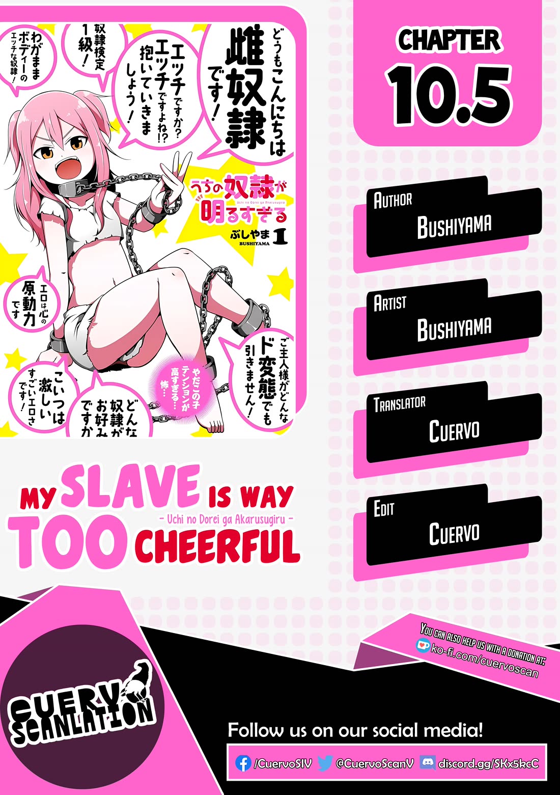 My Slave is Way Too Cheerful Chapter 10.5 - Page 1