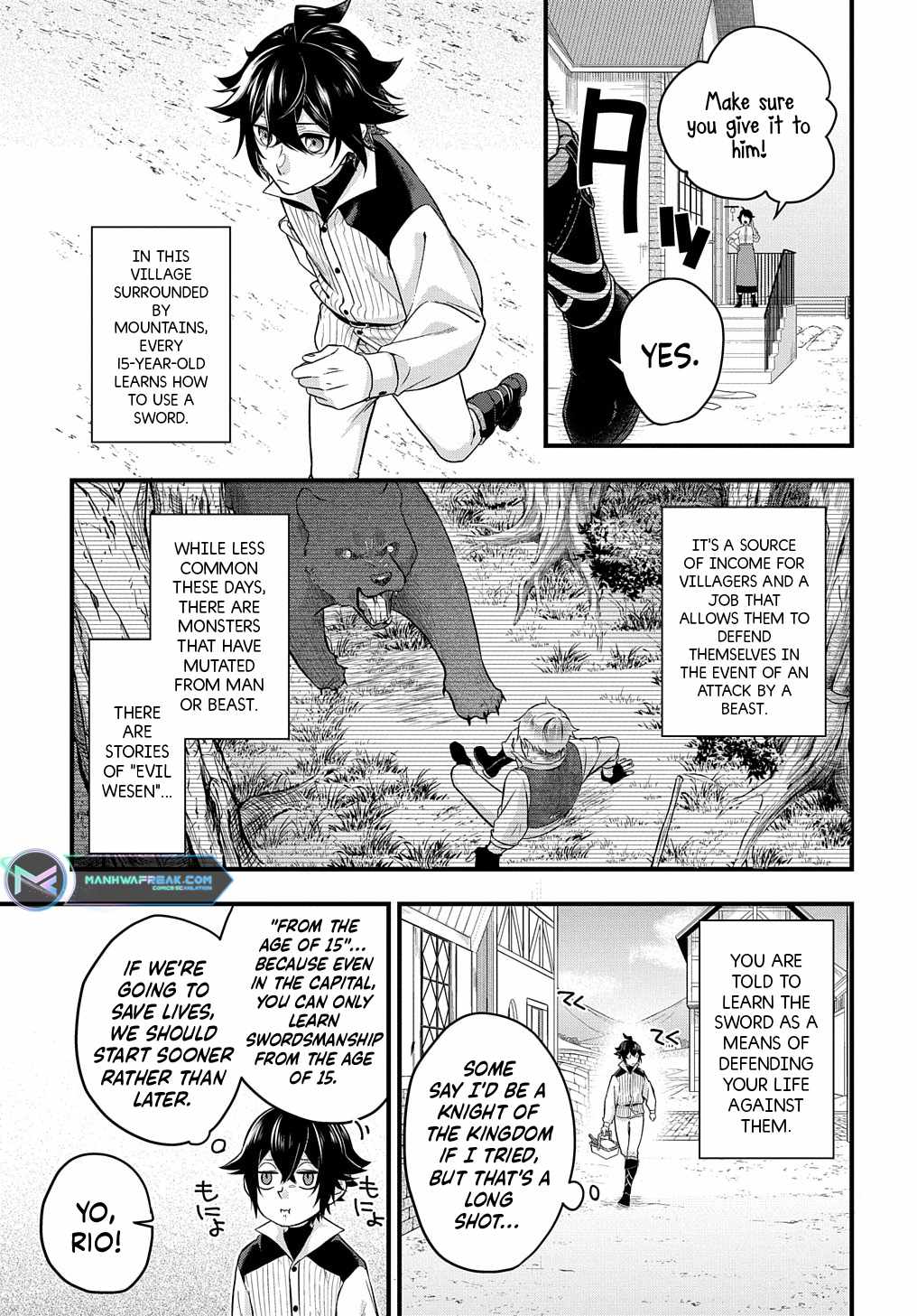 My Style Of Swordsmanship Chapter 1 - Page 6