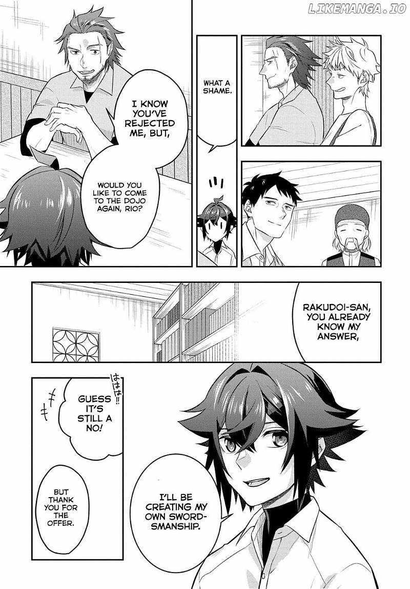 My Style Of Swordsmanship Chapter 7.5 - Page 7