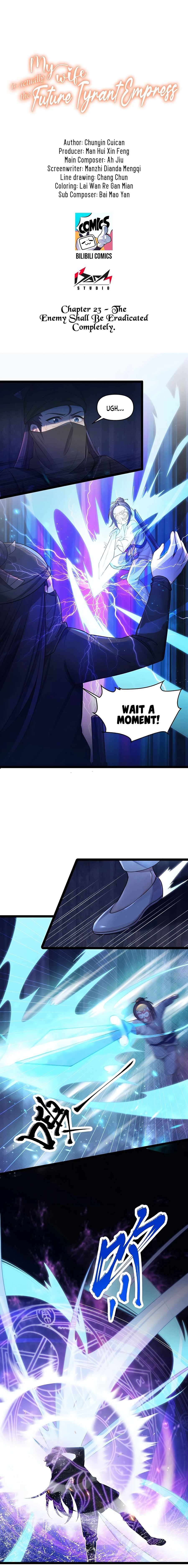 My Wife is Actually the Future Tyrant Empress Chapter 23 - Page 1