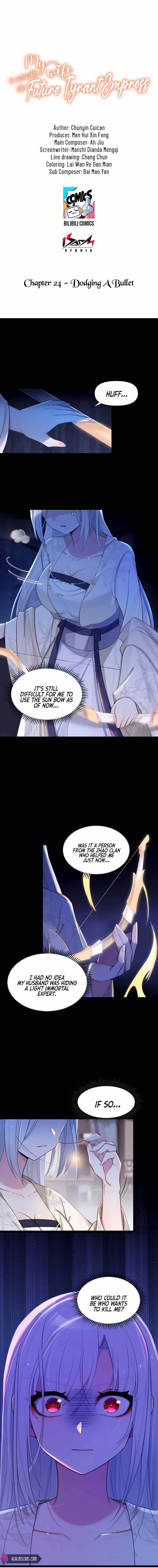 My Wife is Actually the Future Tyrant Empress Chapter 24 - Page 1
