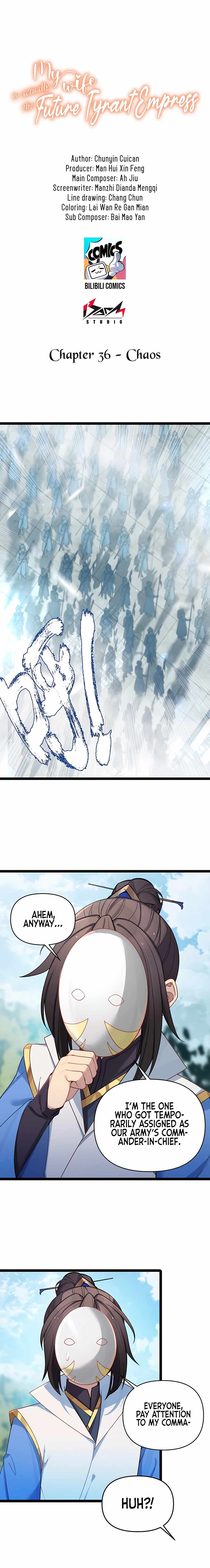 My Wife is Actually the Future Tyrant Empress Chapter 36 - Page 1