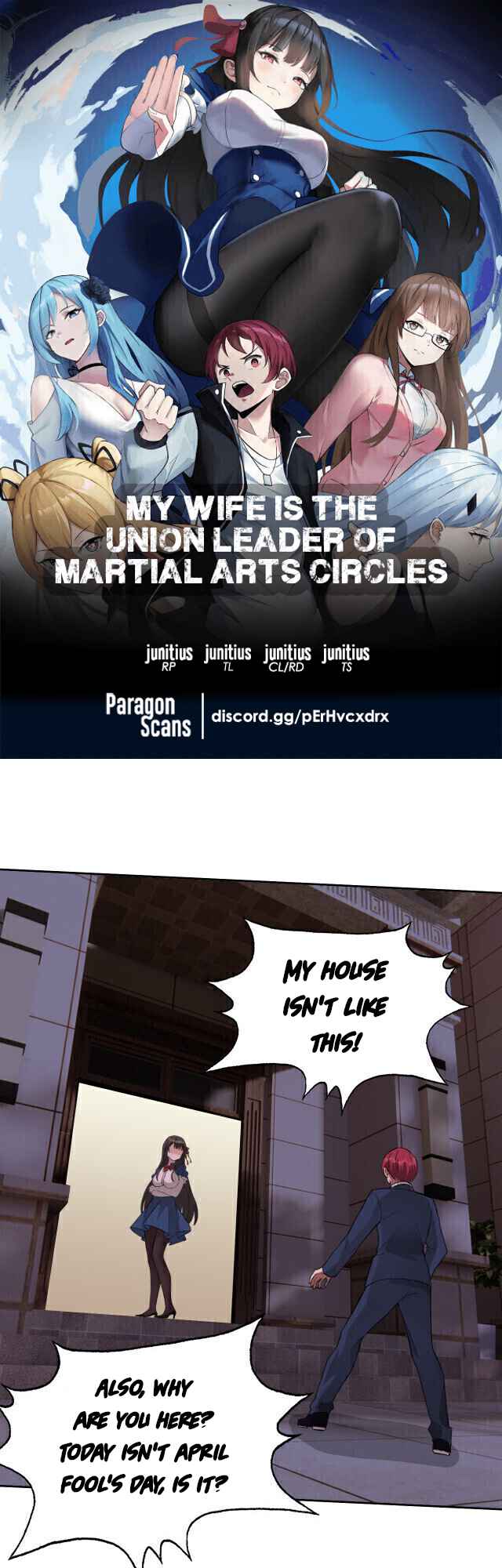 My Wife Is the Union Leader of Martial Arts Circles Chapter 2 - Page 1