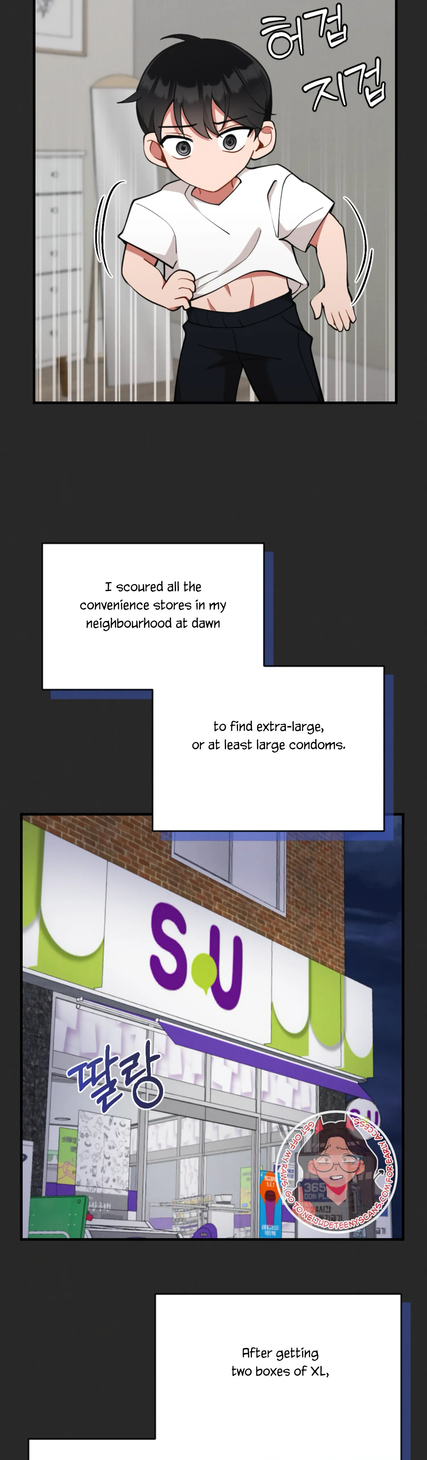 My Younger Brother’s Friend Can’t Be This Big! Chapter 10 - Page 35