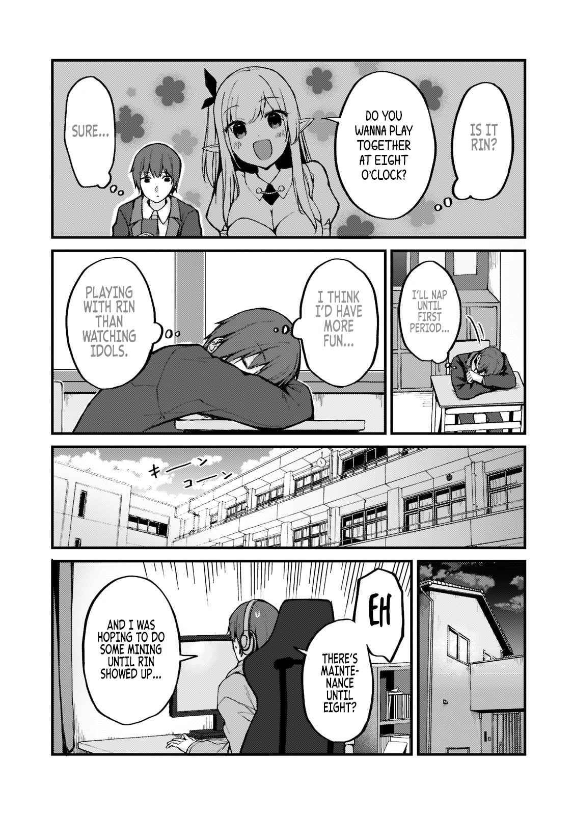 Netoge no Yome ga Ninki Idol datta ~Cool kei no Kanojo wa Genjitsu demo Yome no Tsumori de Iru~ Chapter 1 - Page 18