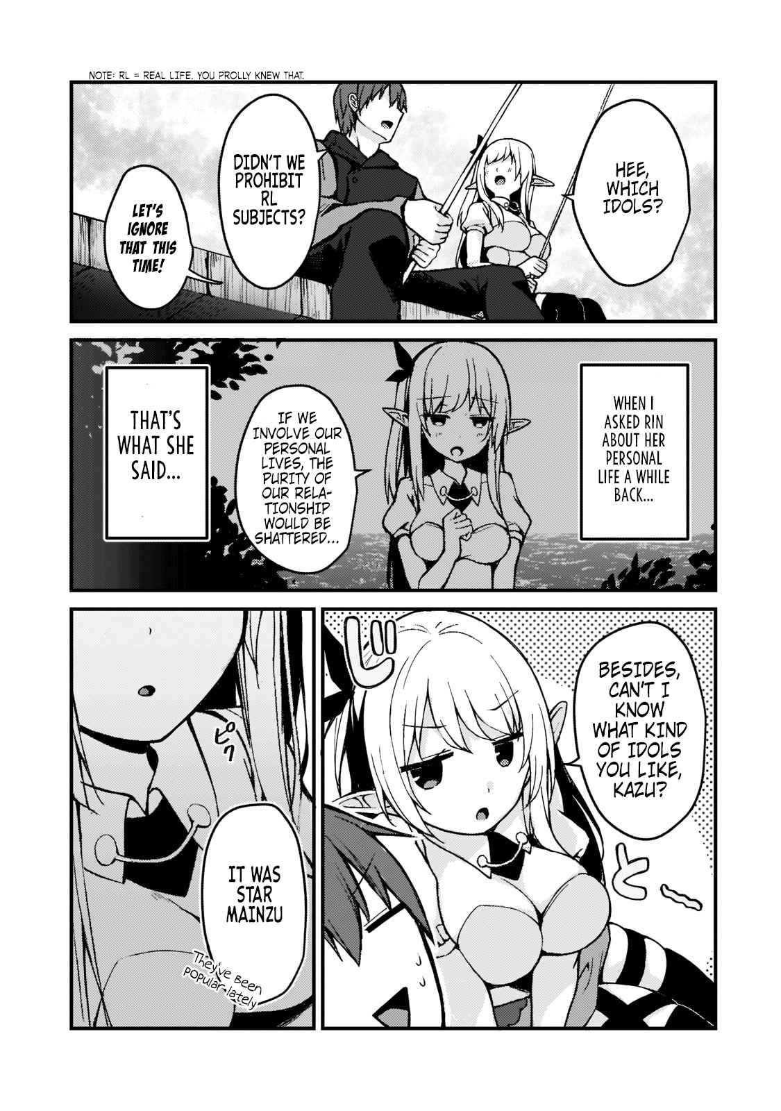 Netoge no Yome ga Ninki Idol datta ~Cool kei no Kanojo wa Genjitsu demo Yome no Tsumori de Iru~ Chapter 1 - Page 26