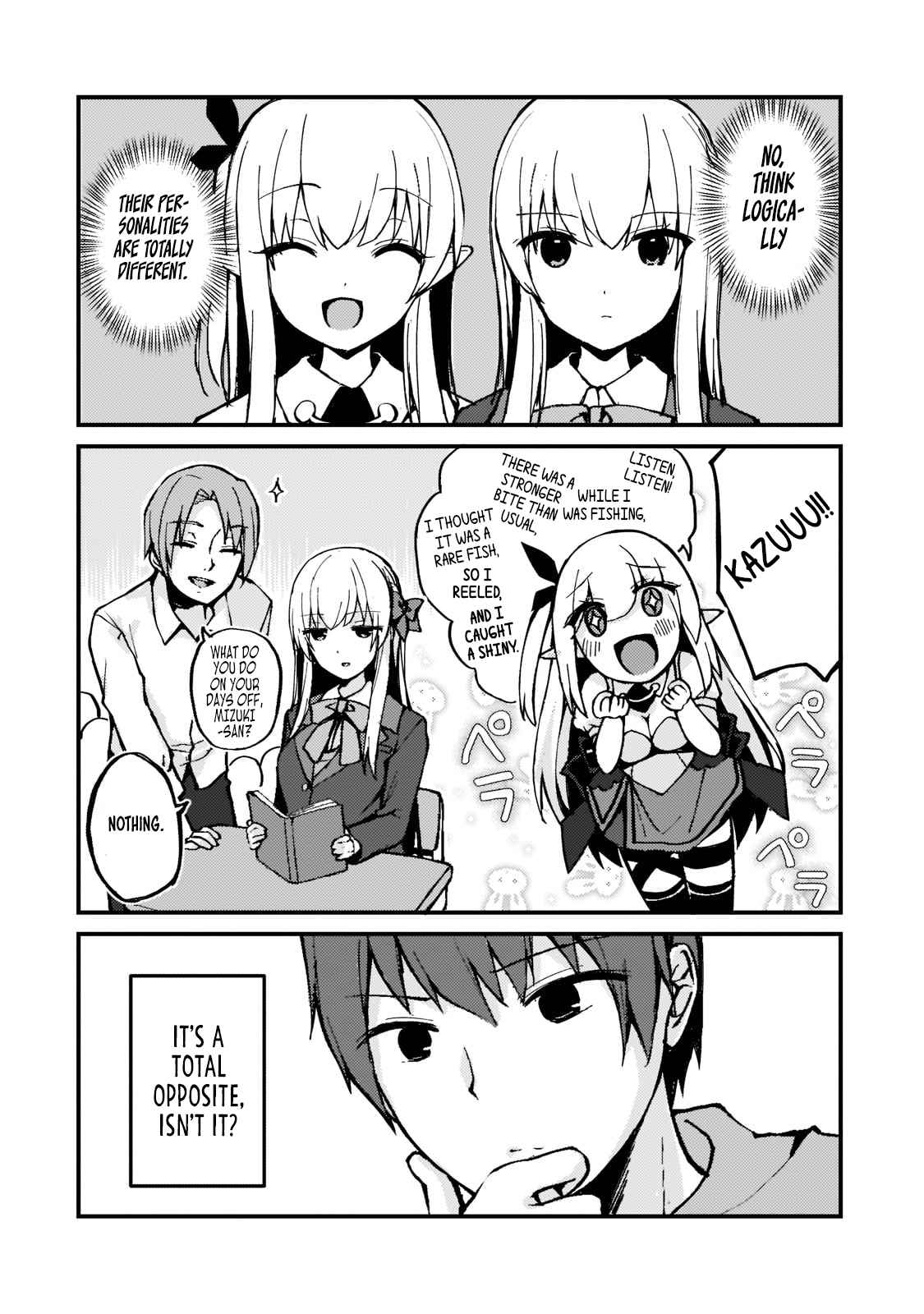 Netoge no Yome ga Ninki Idol datta ~Cool kei no Kanojo wa Genjitsu demo Yome no Tsumori de Iru~ Chapter 1 - Page 35