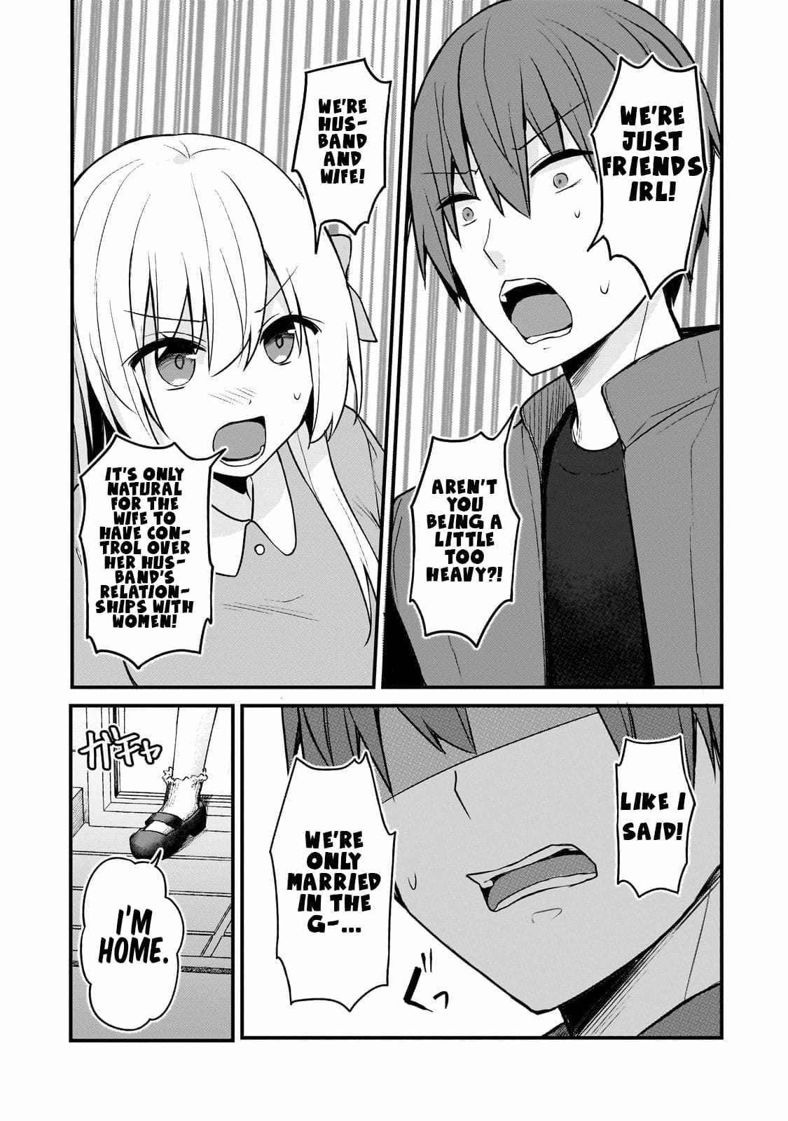 Netoge no Yome ga Ninki Idol datta ~Cool kei no Kanojo wa Genjitsu demo Yome no Tsumori de Iru~ Chapter 12 - Page 11