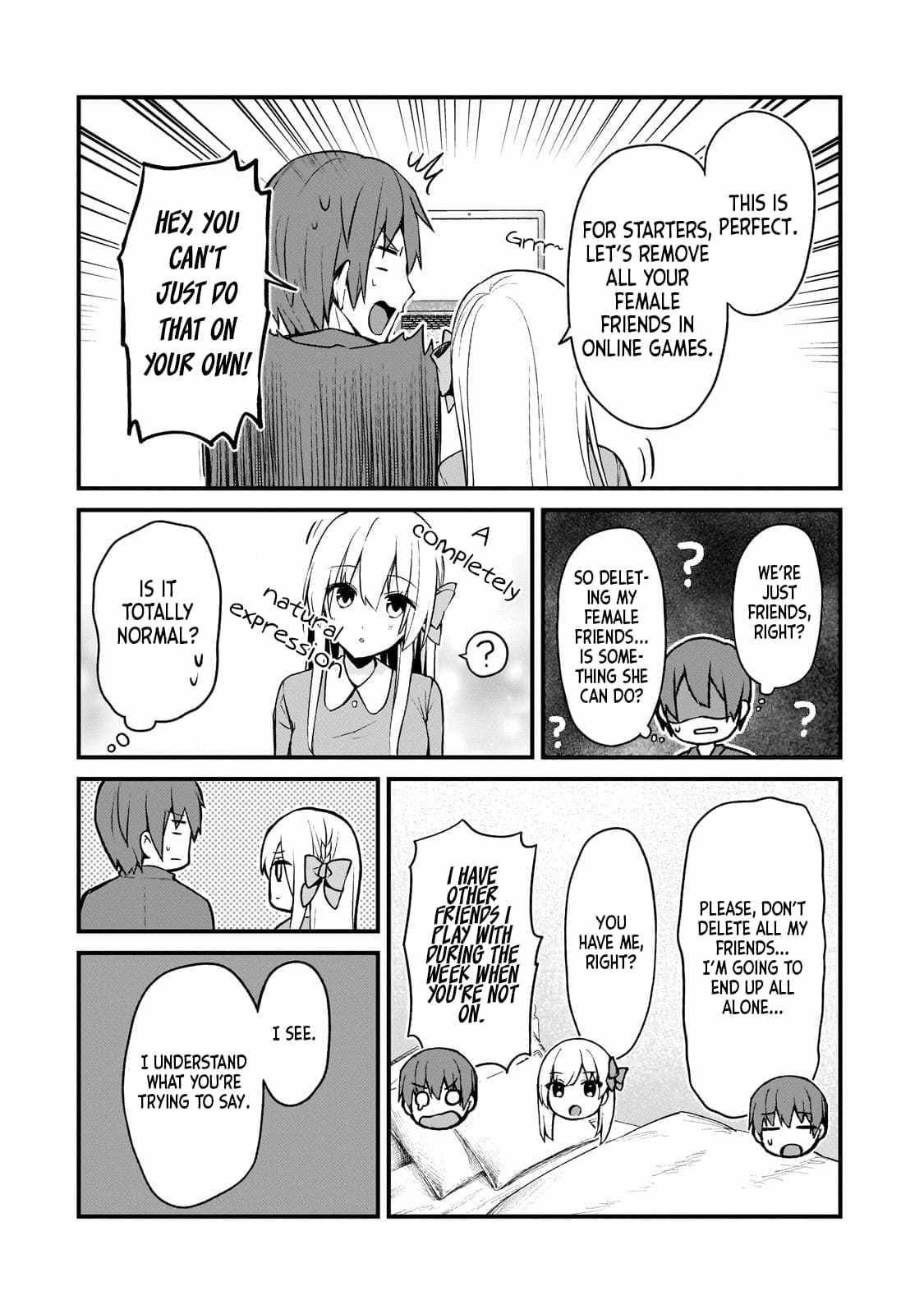 Netoge no Yome ga Ninki Idol datta ~Cool kei no Kanojo wa Genjitsu demo Yome no Tsumori de Iru~ Chapter 12 - Page 8