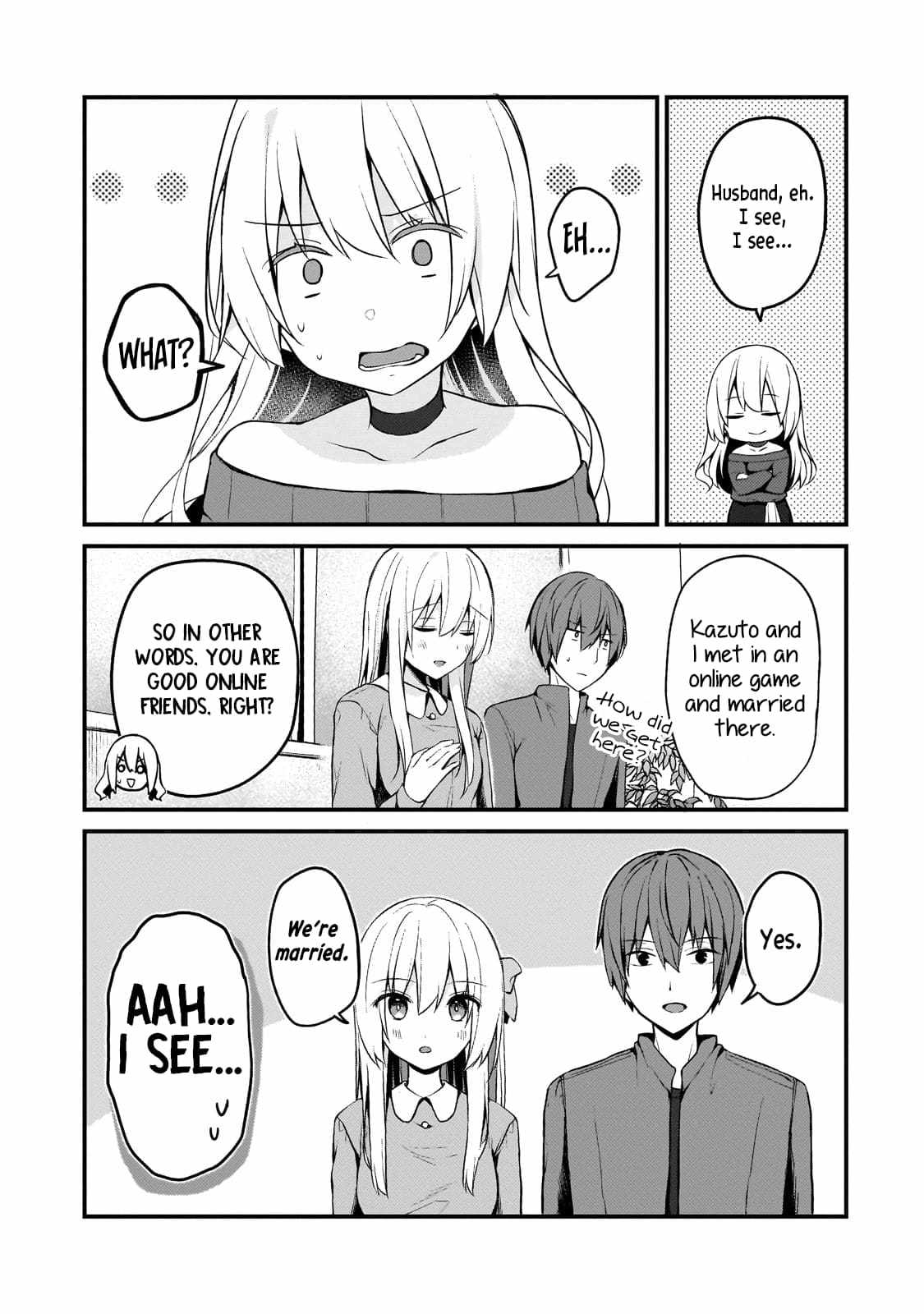 Netoge no Yome ga Ninki Idol datta ~Cool kei no Kanojo wa Genjitsu demo Yome no Tsumori de Iru~ Chapter 13 - Page 13