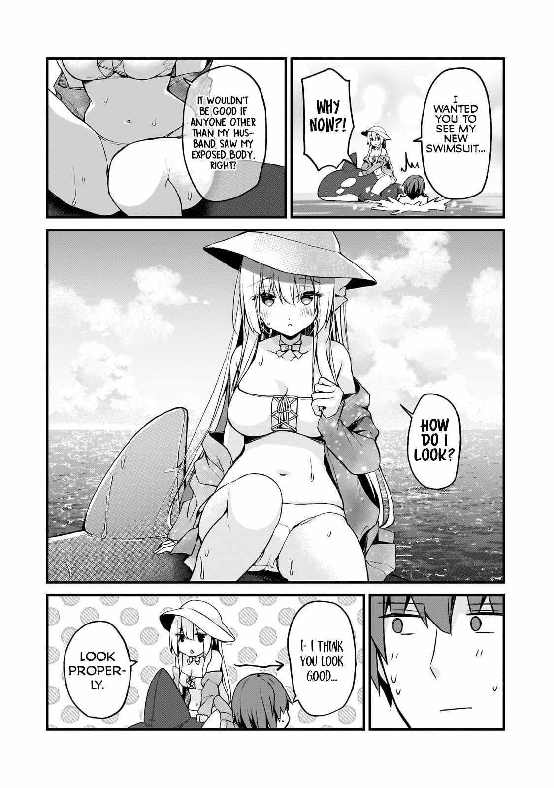Netoge no Yome ga Ninki Idol datta ~Cool kei no Kanojo wa Genjitsu demo Yome no Tsumori de Iru~ Chapter 14 - Page 14