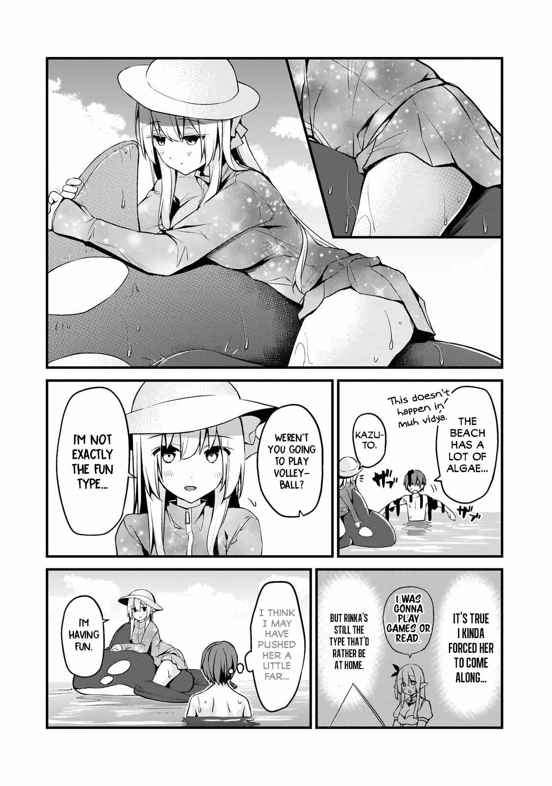 Netoge no Yome ga Ninki Idol datta ~Cool kei no Kanojo wa Genjitsu demo Yome no Tsumori de Iru~ Chapter 14 - Page 10