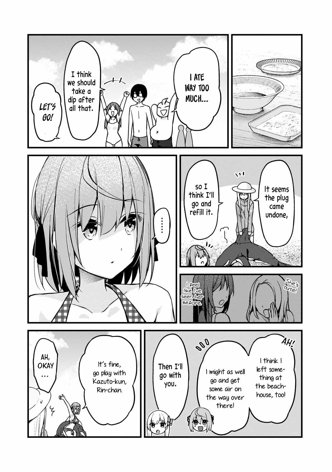 Netoge no Yome ga Ninki Idol datta ~Cool kei no Kanojo wa Genjitsu demo Yome no Tsumori de Iru~ Chapter 15 - Page 4