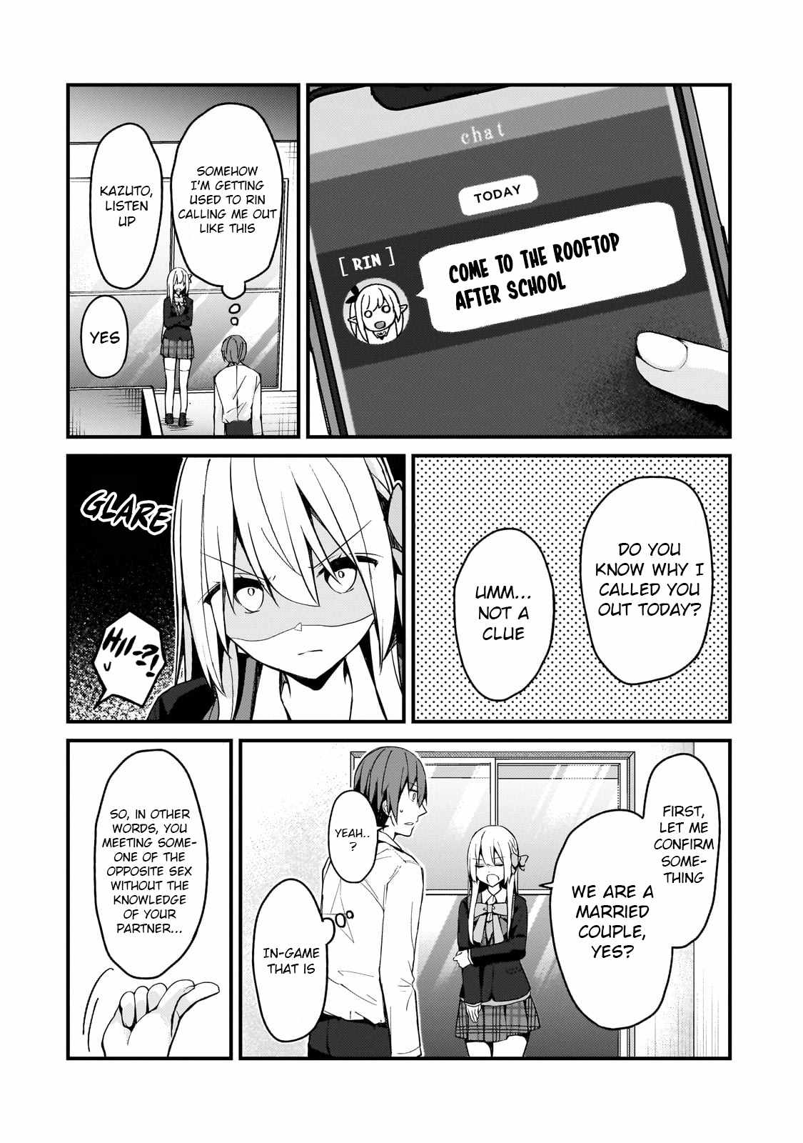 Netoge no Yome ga Ninki Idol datta ~Cool kei no Kanojo wa Genjitsu demo Yome no Tsumori de Iru~ Chapter 17 - Page 10