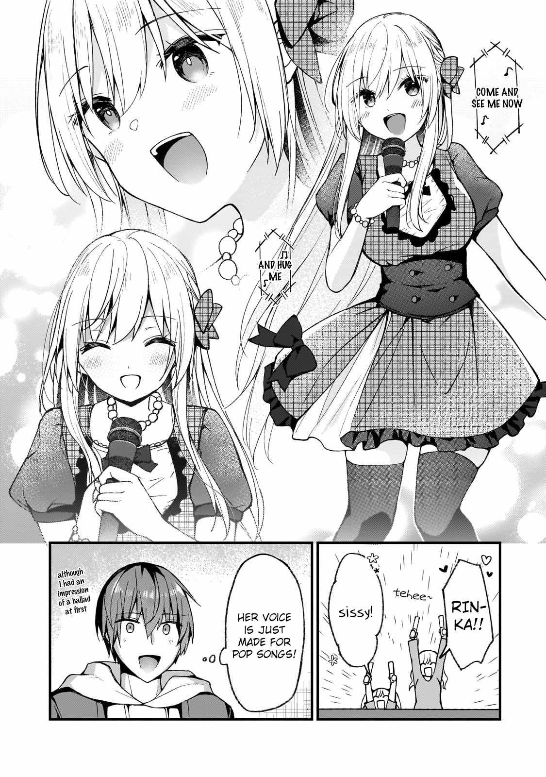 Netoge no Yome ga Ninki Idol datta ~Cool kei no Kanojo wa Genjitsu demo Yome no Tsumori de Iru~ Chapter 22 - Page 7