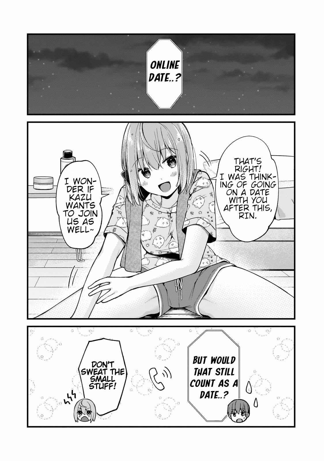 Netoge no Yome ga Ninki Idol datta ~Cool kei no Kanojo wa Genjitsu demo Yome no Tsumori de Iru~ Chapter 23 - Page 2