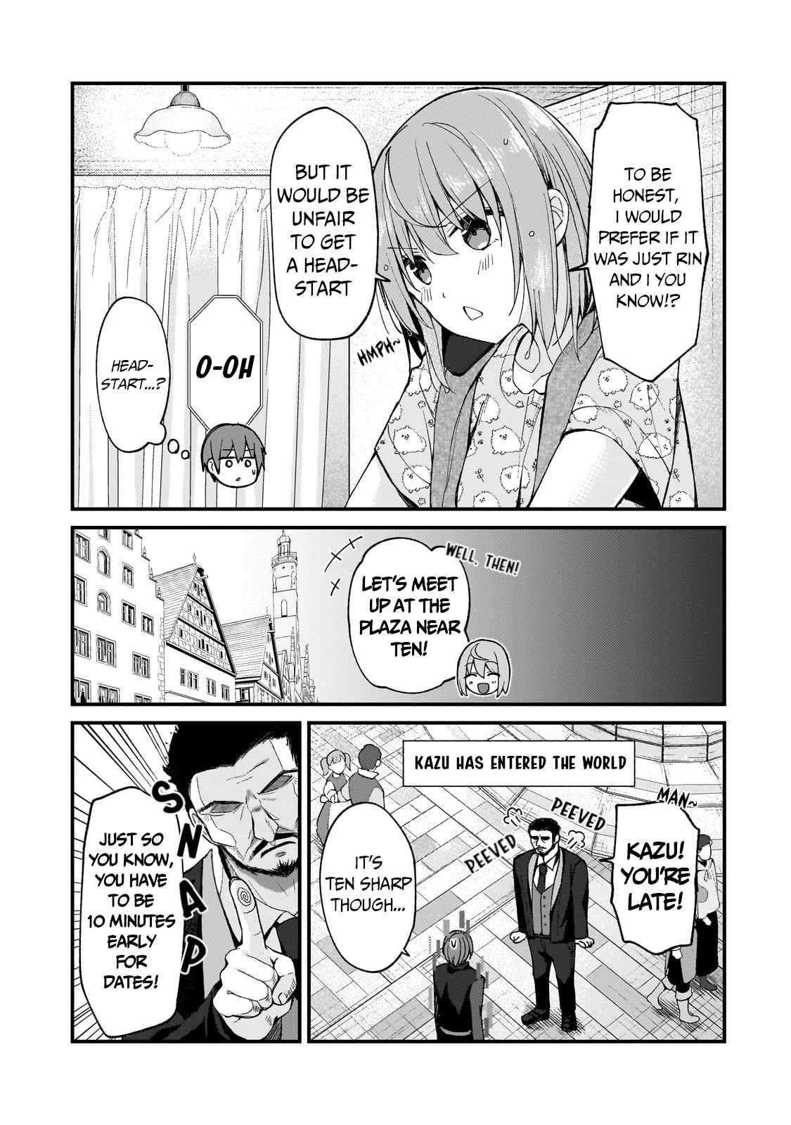Netoge no Yome ga Ninki Idol datta ~Cool kei no Kanojo wa Genjitsu demo Yome no Tsumori de Iru~ Chapter 23 - Page 3