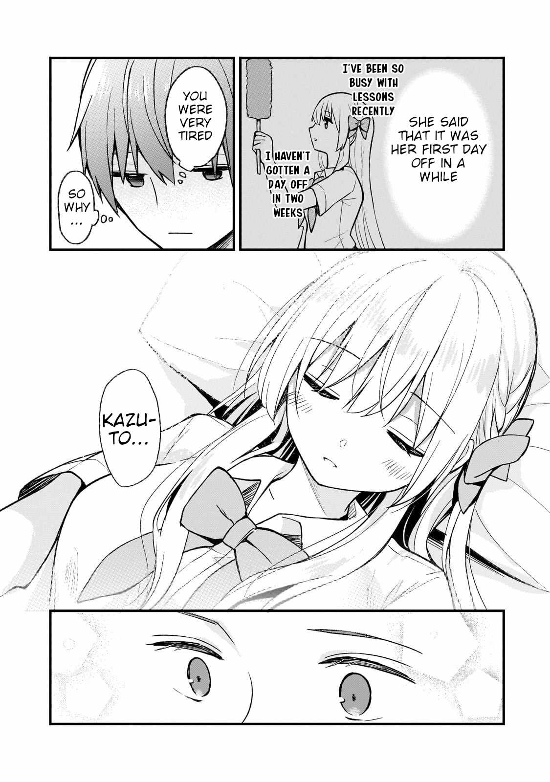 Netoge no Yome ga Ninki Idol datta ~Cool kei no Kanojo wa Genjitsu demo Yome no Tsumori de Iru~ Chapter 25 - Page 11