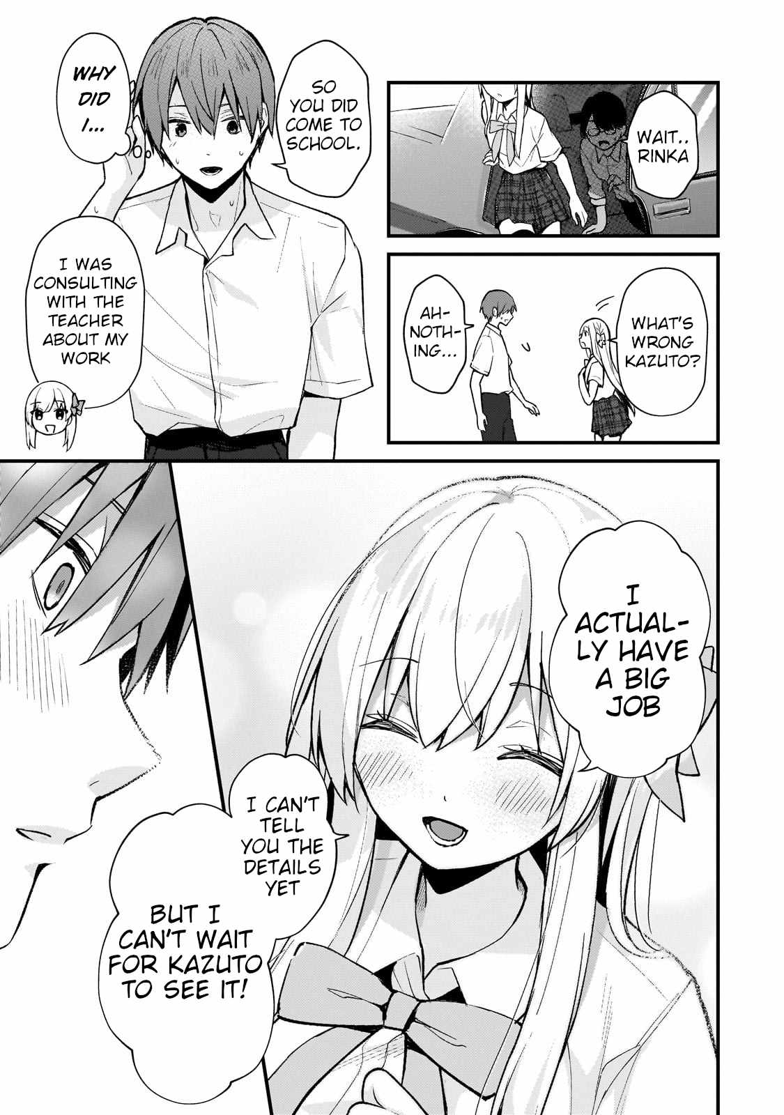 Netoge no Yome ga Ninki Idol datta ~Cool kei no Kanojo wa Genjitsu demo Yome no Tsumori de Iru~ Chapter 27 - Page 11