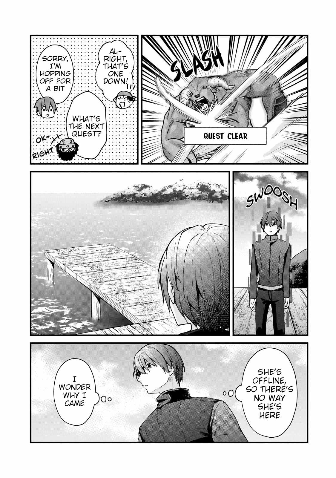 Netoge no Yome ga Ninki Idol datta ~Cool kei no Kanojo wa Genjitsu demo Yome no Tsumori de Iru~ Chapter 27 - Page 3