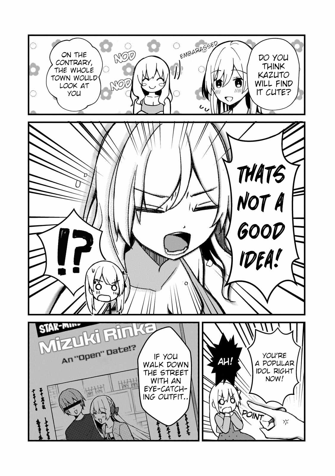 Netoge no Yome ga Ninki Idol datta ~Cool kei no Kanojo wa Genjitsu demo Yome no Tsumori de Iru~ Chapter 29 - Page 8