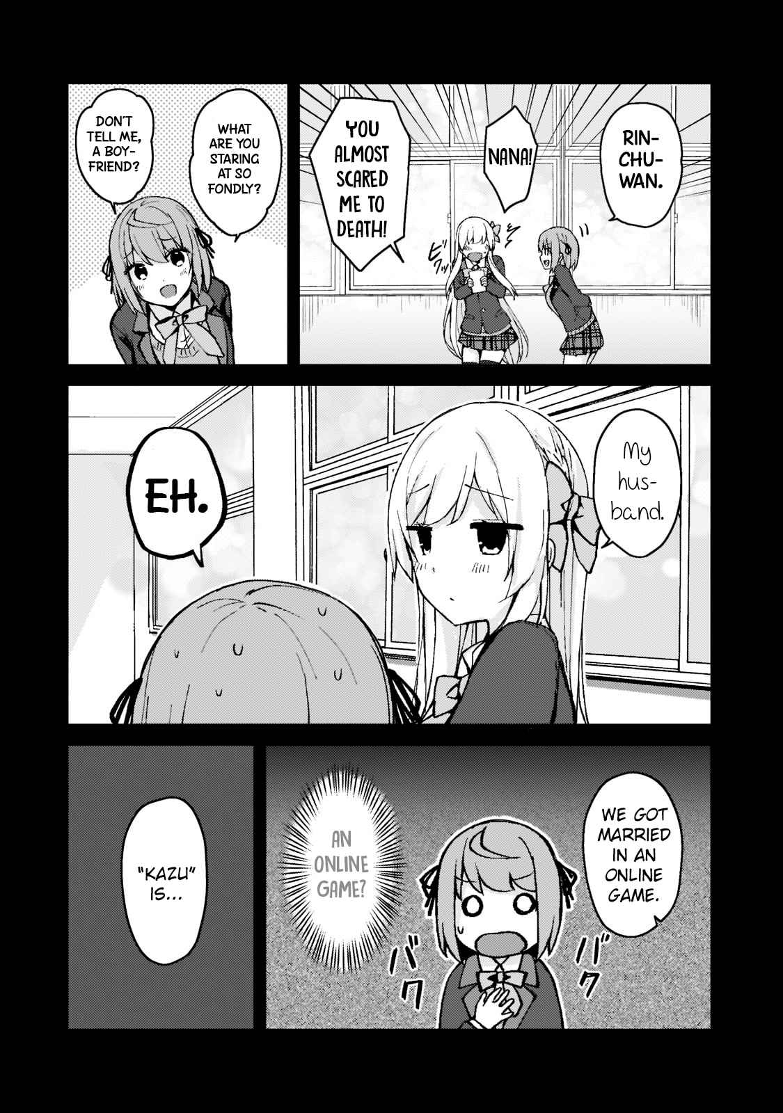 Netoge no Yome ga Ninki Idol datta ~Cool kei no Kanojo wa Genjitsu demo Yome no Tsumori de Iru~ Chapter 3 - Page 10