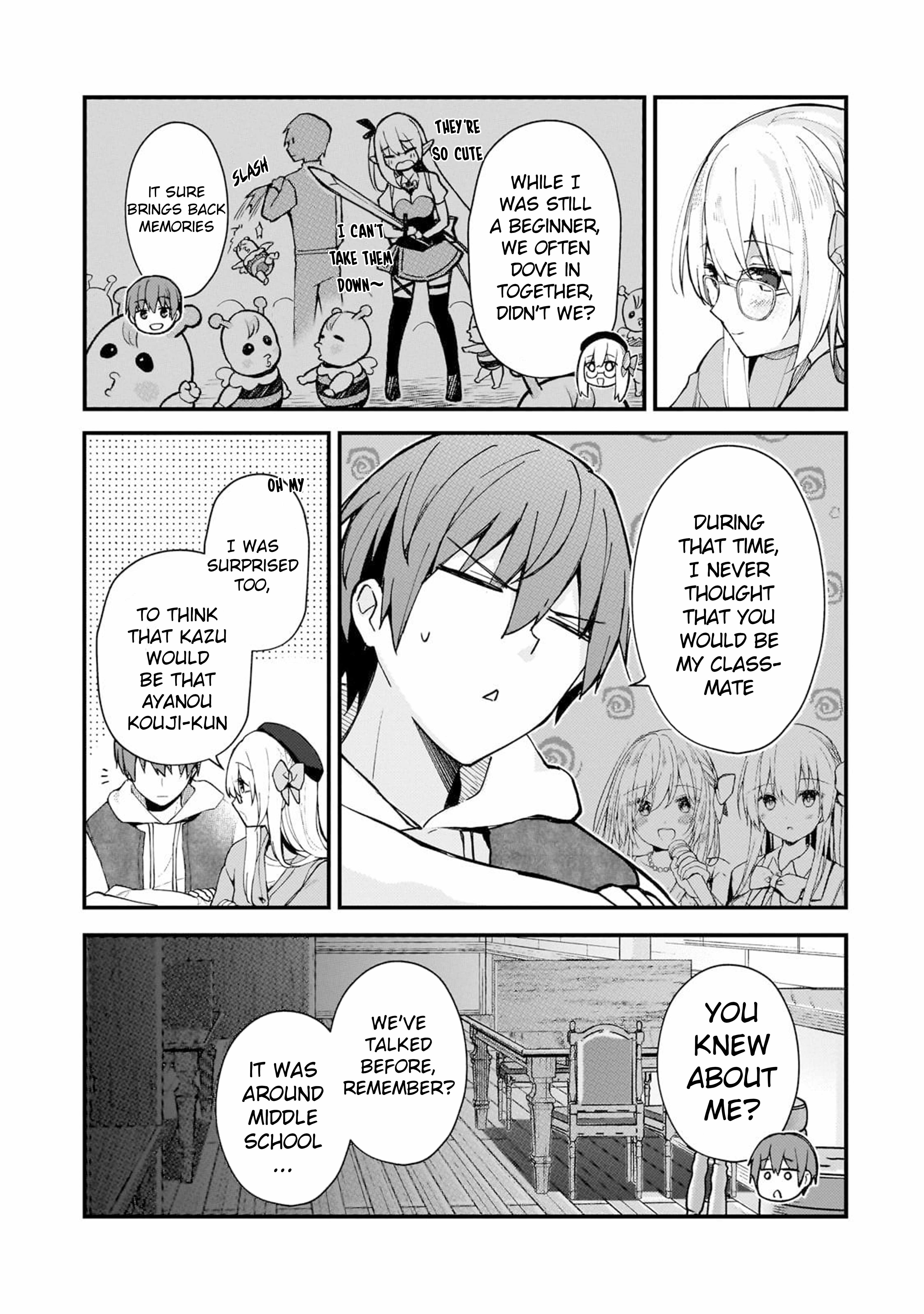 Netoge no Yome ga Ninki Idol datta ~Cool kei no Kanojo wa Genjitsu demo Yome no Tsumori de Iru~ Chapter 31 - Page 3