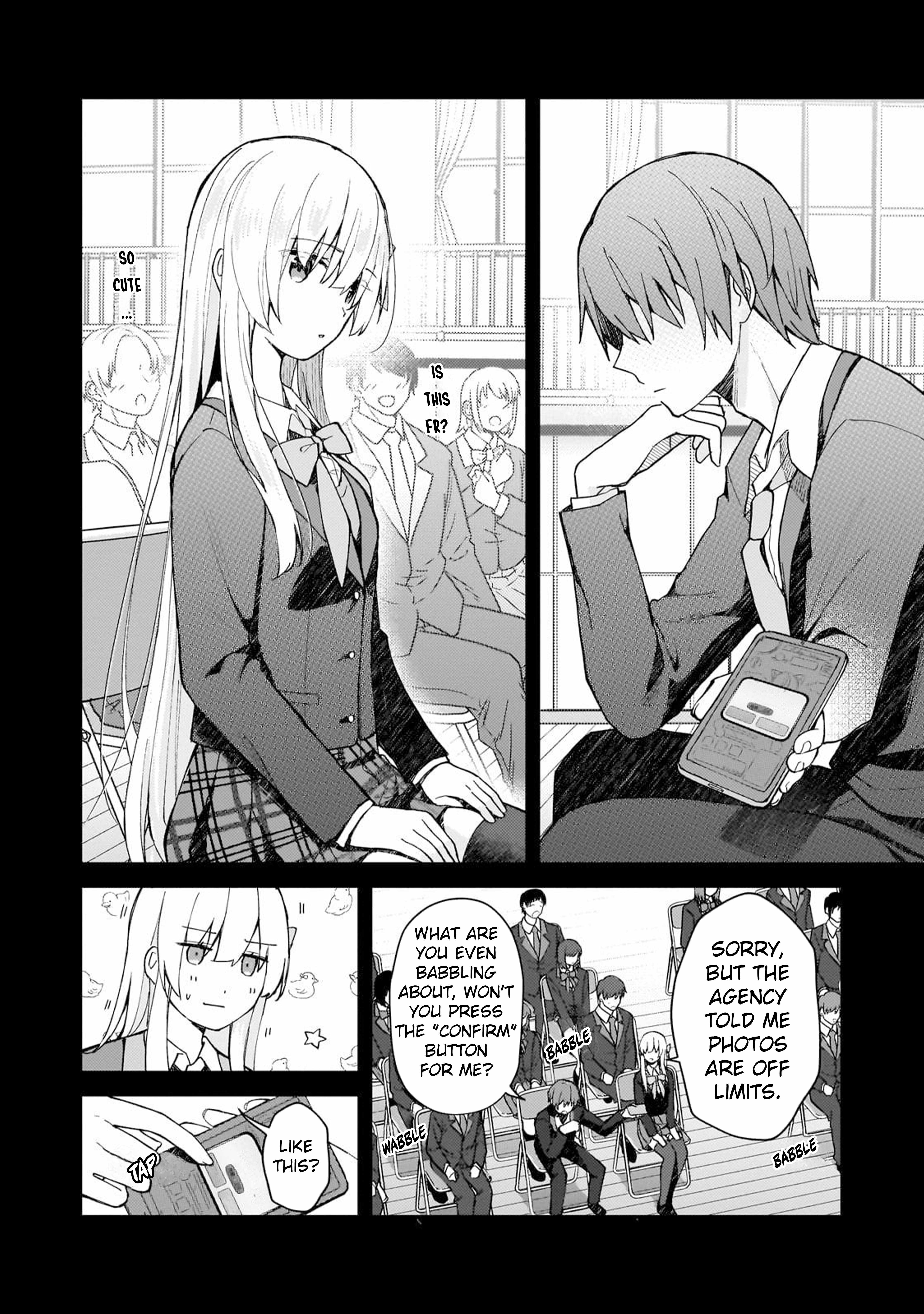 Netoge no Yome ga Ninki Idol datta ~Cool kei no Kanojo wa Genjitsu demo Yome no Tsumori de Iru~ Chapter 31 - Page 4