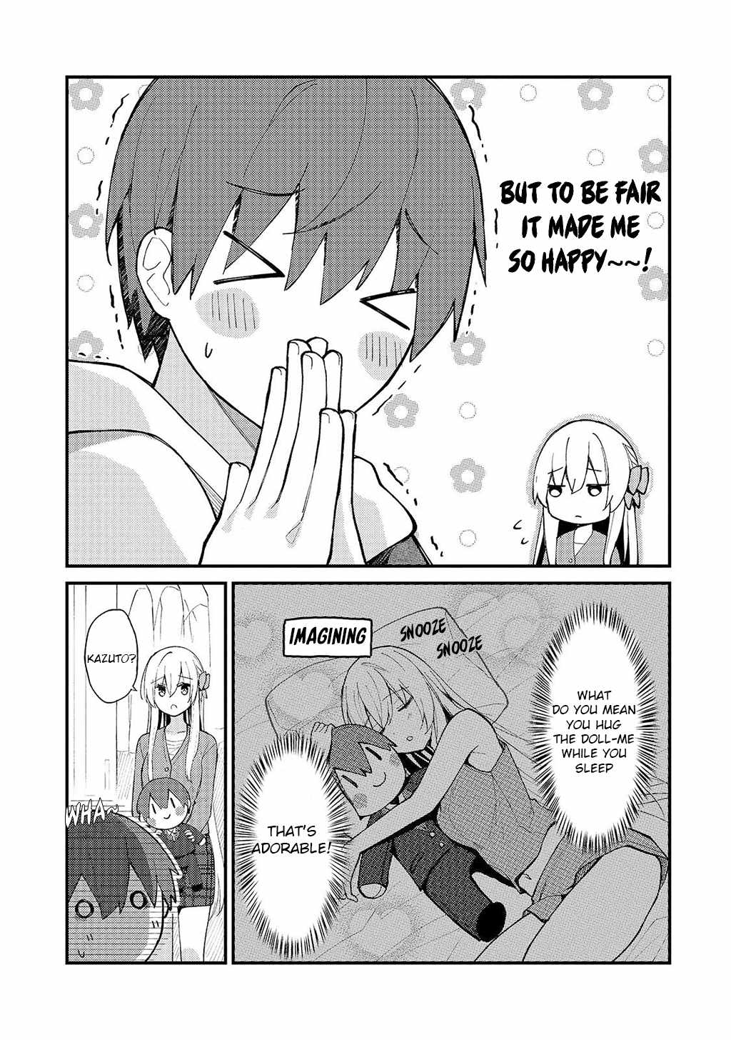Netoge no Yome ga Ninki Idol datta ~Cool kei no Kanojo wa Genjitsu demo Yome no Tsumori de Iru~ Chapter 33 - Page 9