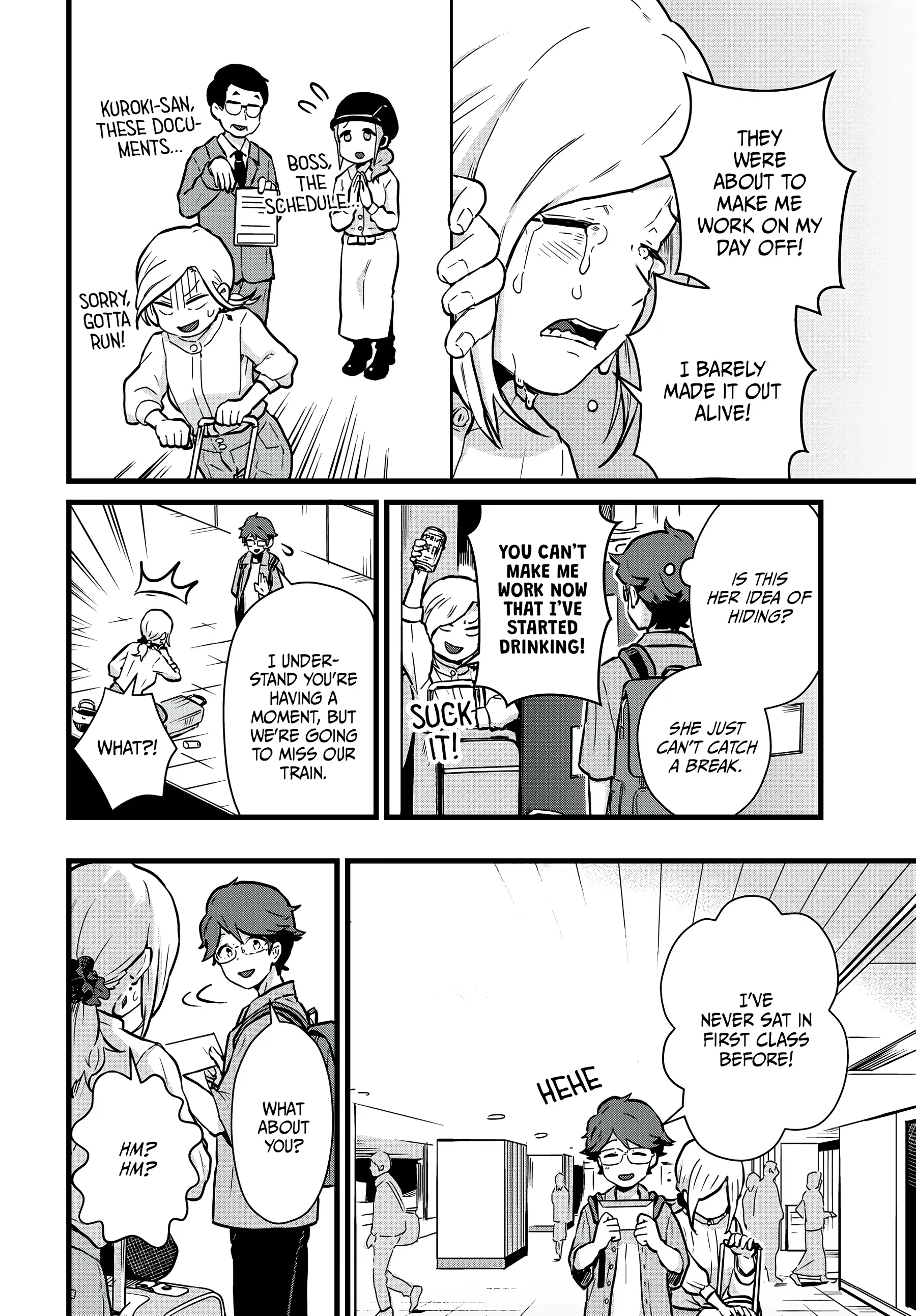 Next Door Kuroki-san Is Dangerous When She Drinks Chapter 10 - Page 8