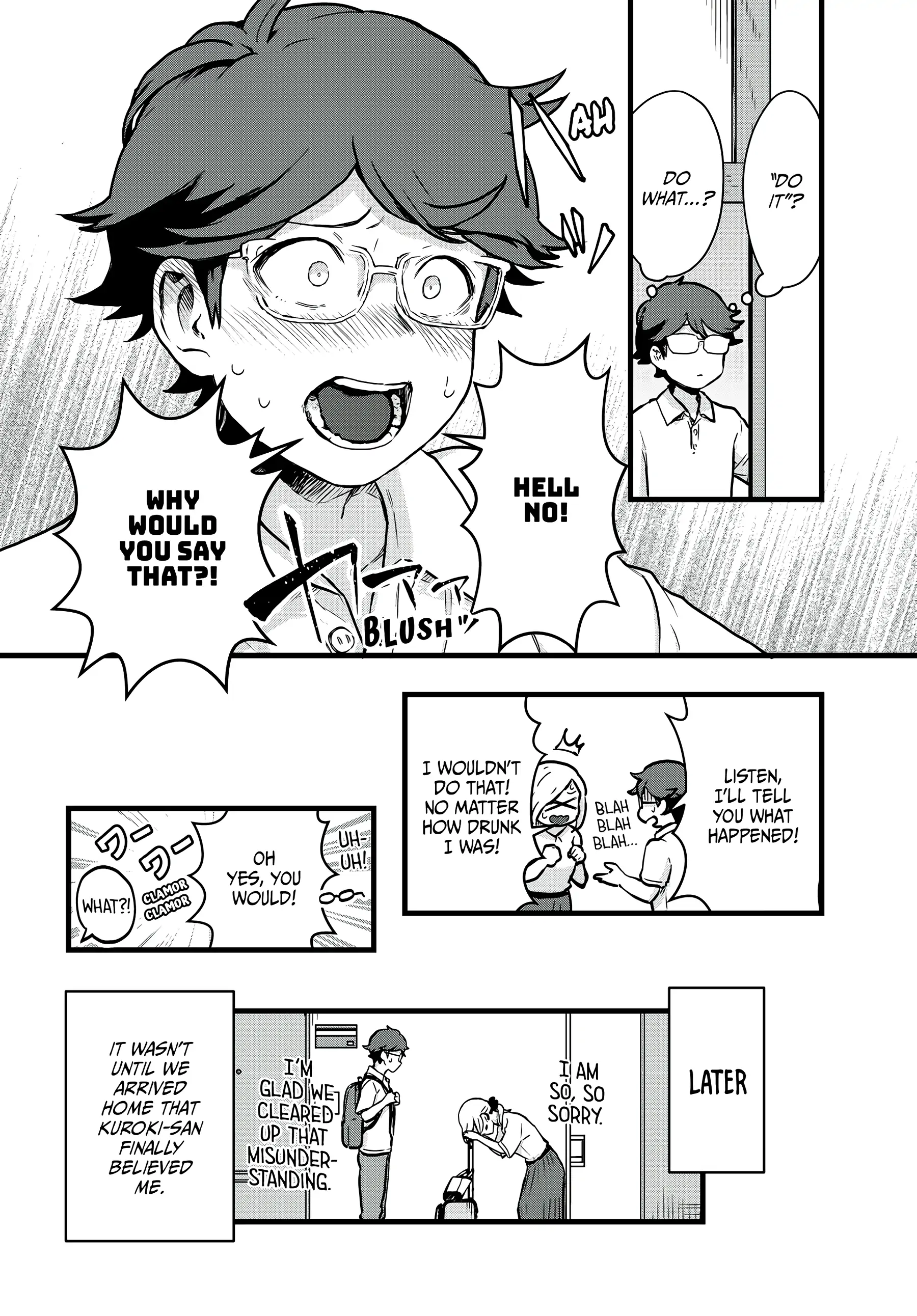 Next Door Kuroki-san Is Dangerous When She Drinks Chapter 12 - Page 14