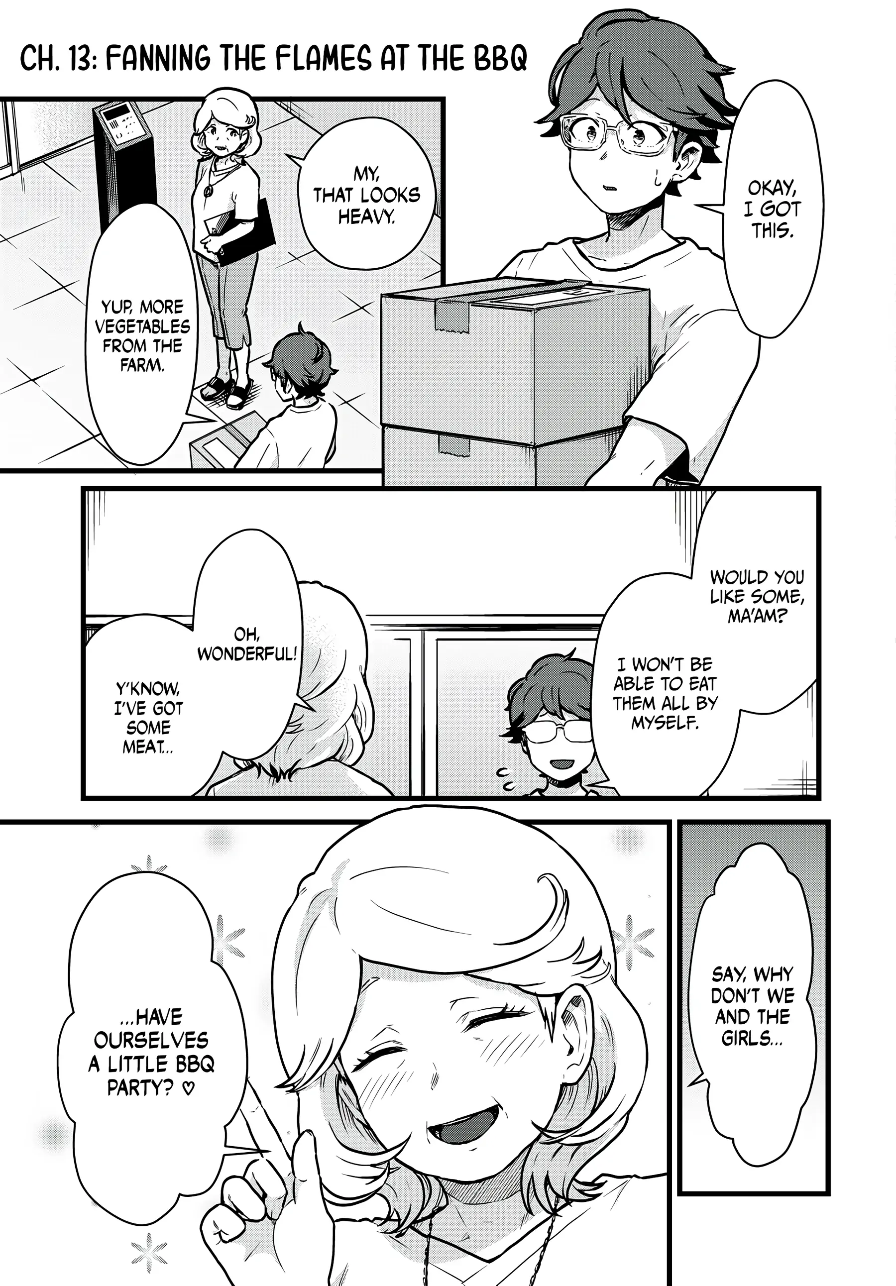 Next Door Kuroki-san Is Dangerous When She Drinks Chapter 13 - Page 1