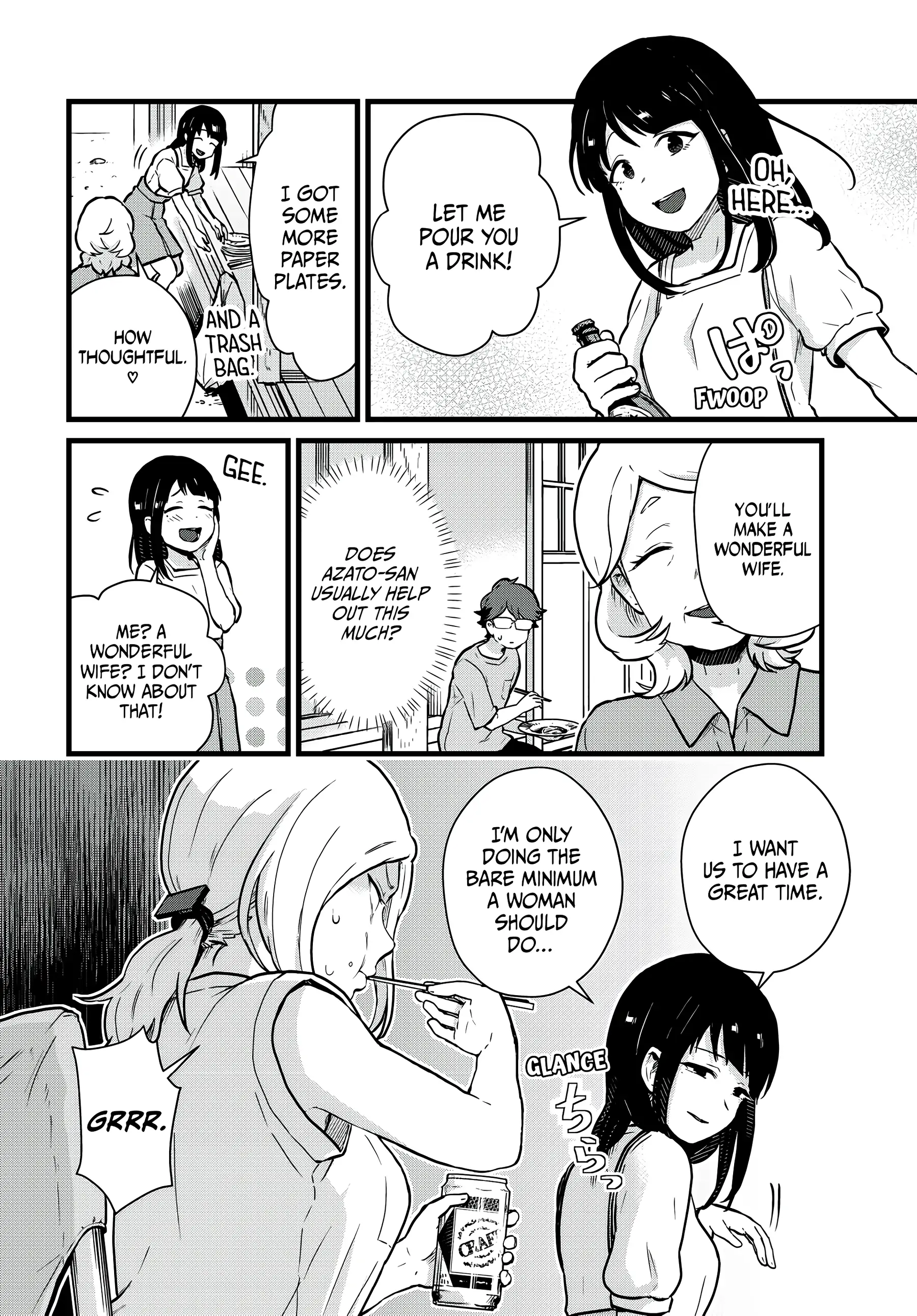 Next Door Kuroki-san Is Dangerous When She Drinks Chapter 13 - Page 8