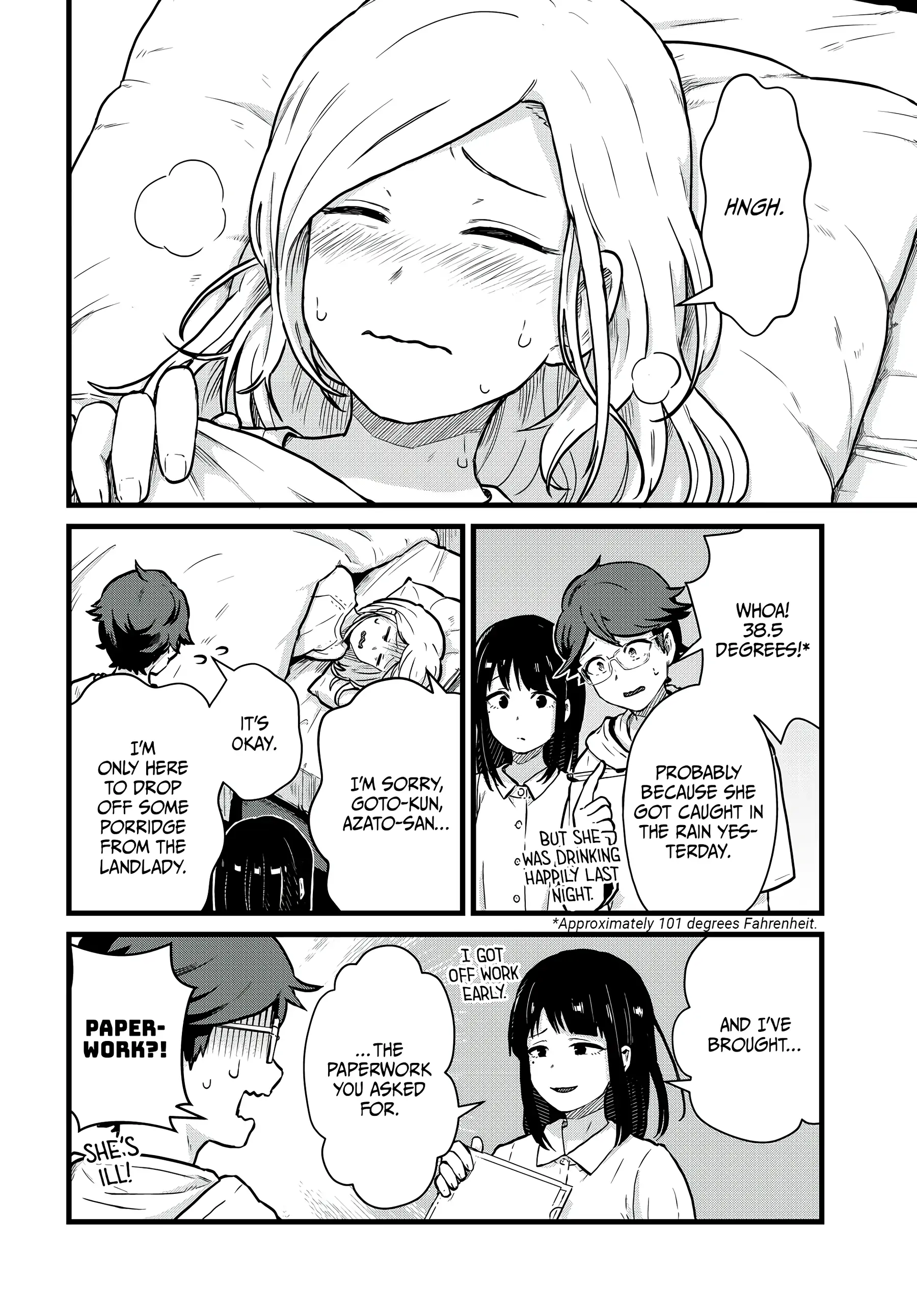 Next Door Kuroki-san Is Dangerous When She Drinks Chapter 15 - Page 4
